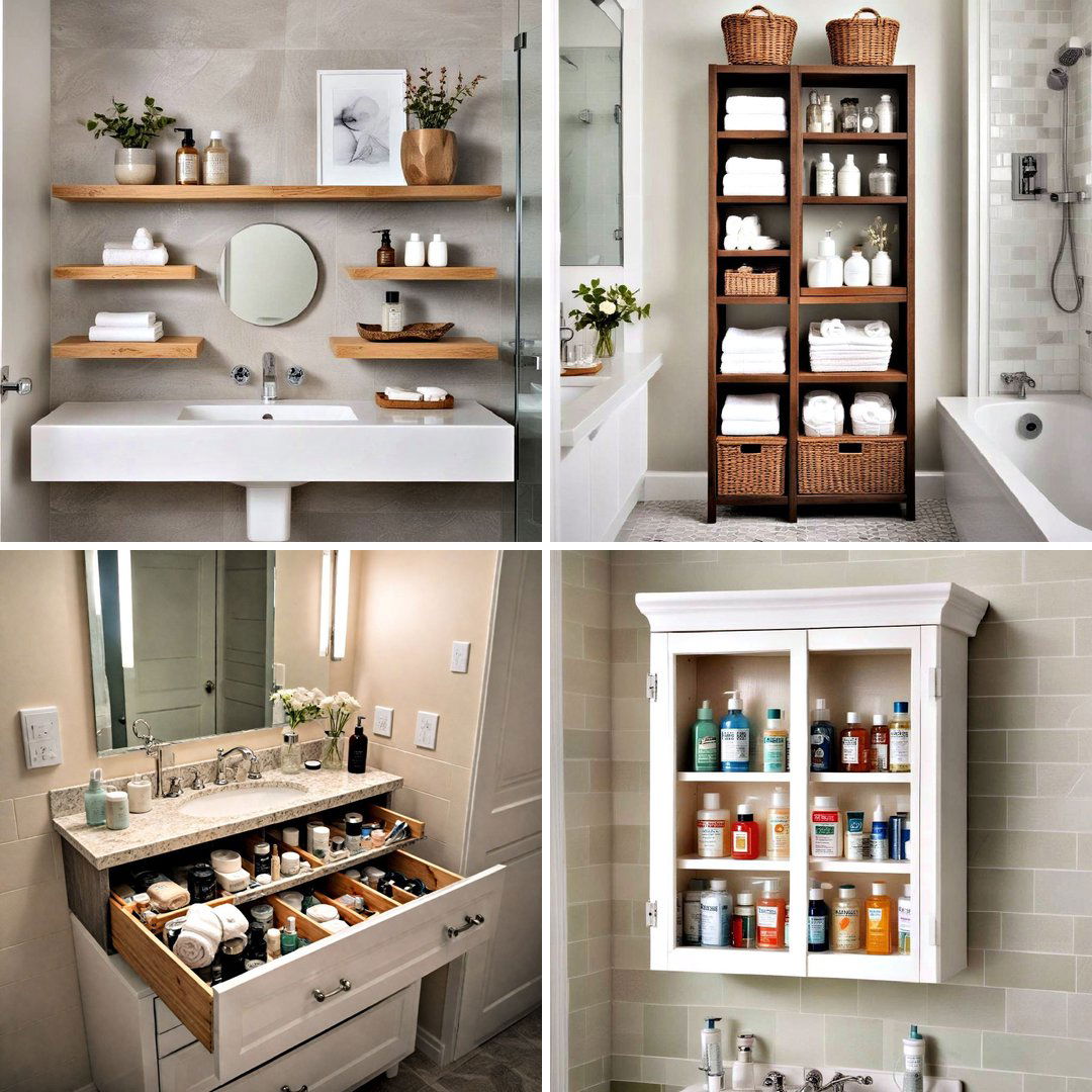 40 Bathroom Organization Ideas for Clutter-Free