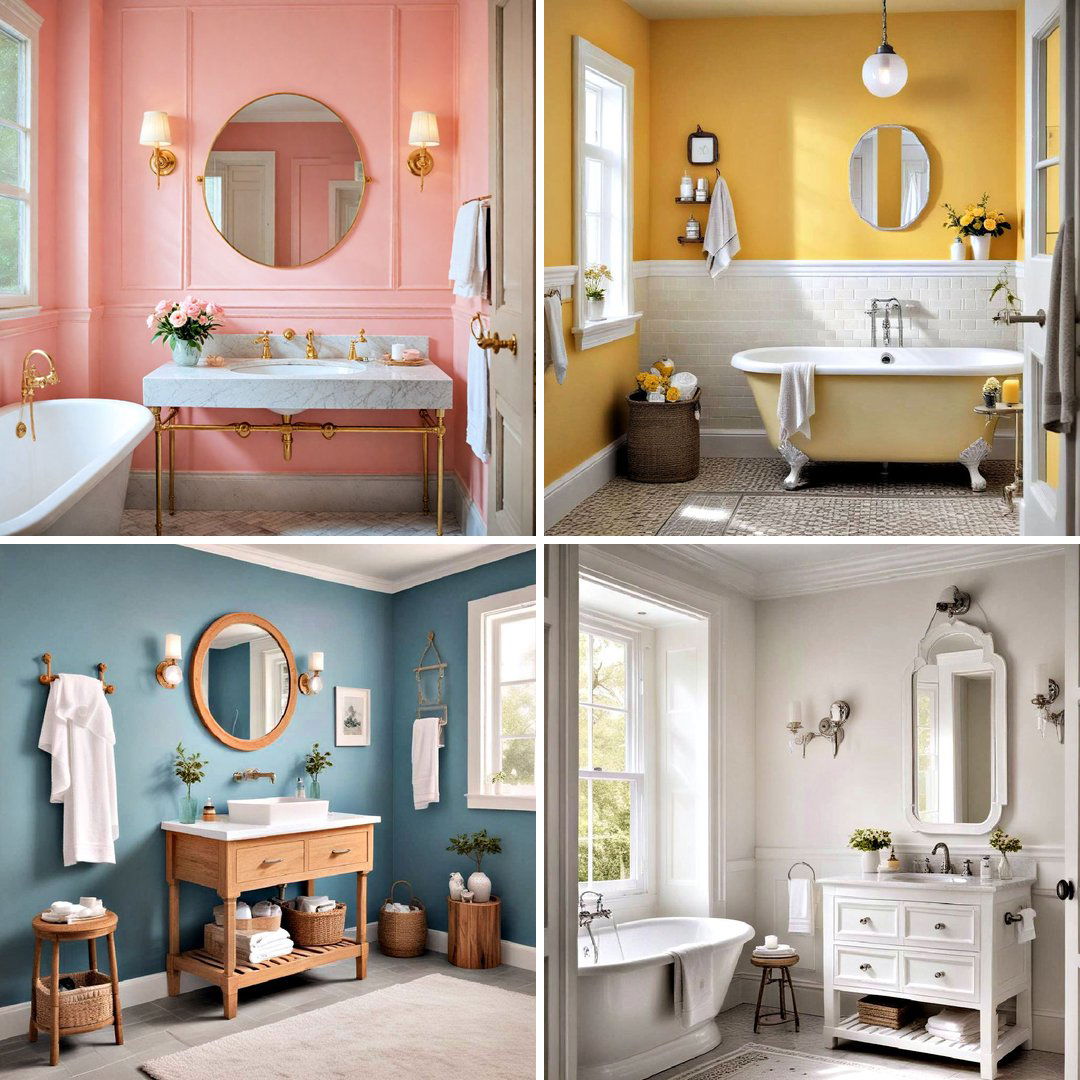 40 Bathroom Paint Ideas for a Fresh New Look