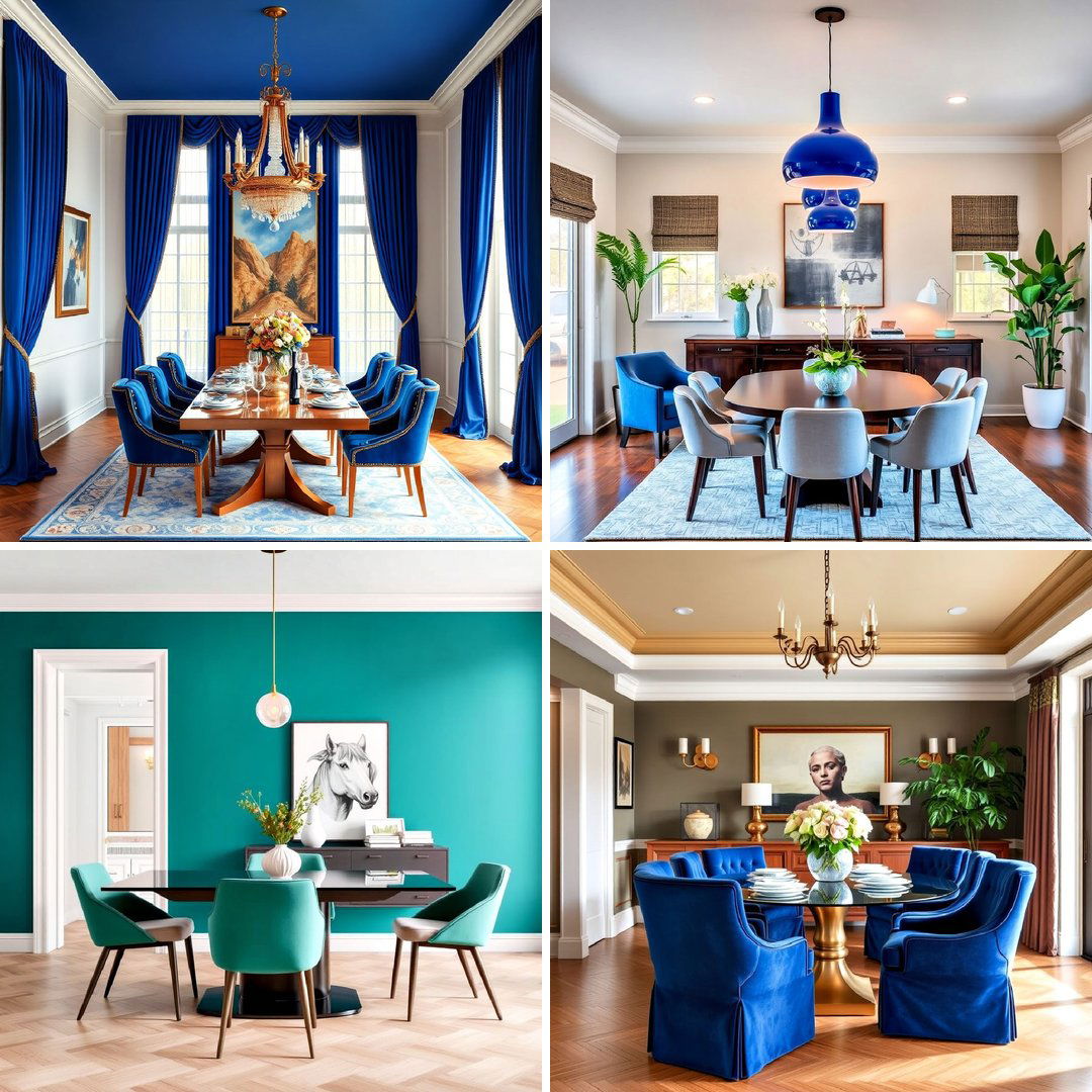 40 Blue Dining Room Ideas for a Serene Space