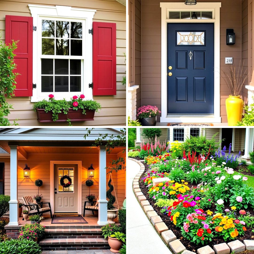 40 Curb Appeal Inspiration Ideas for Ranch Homes