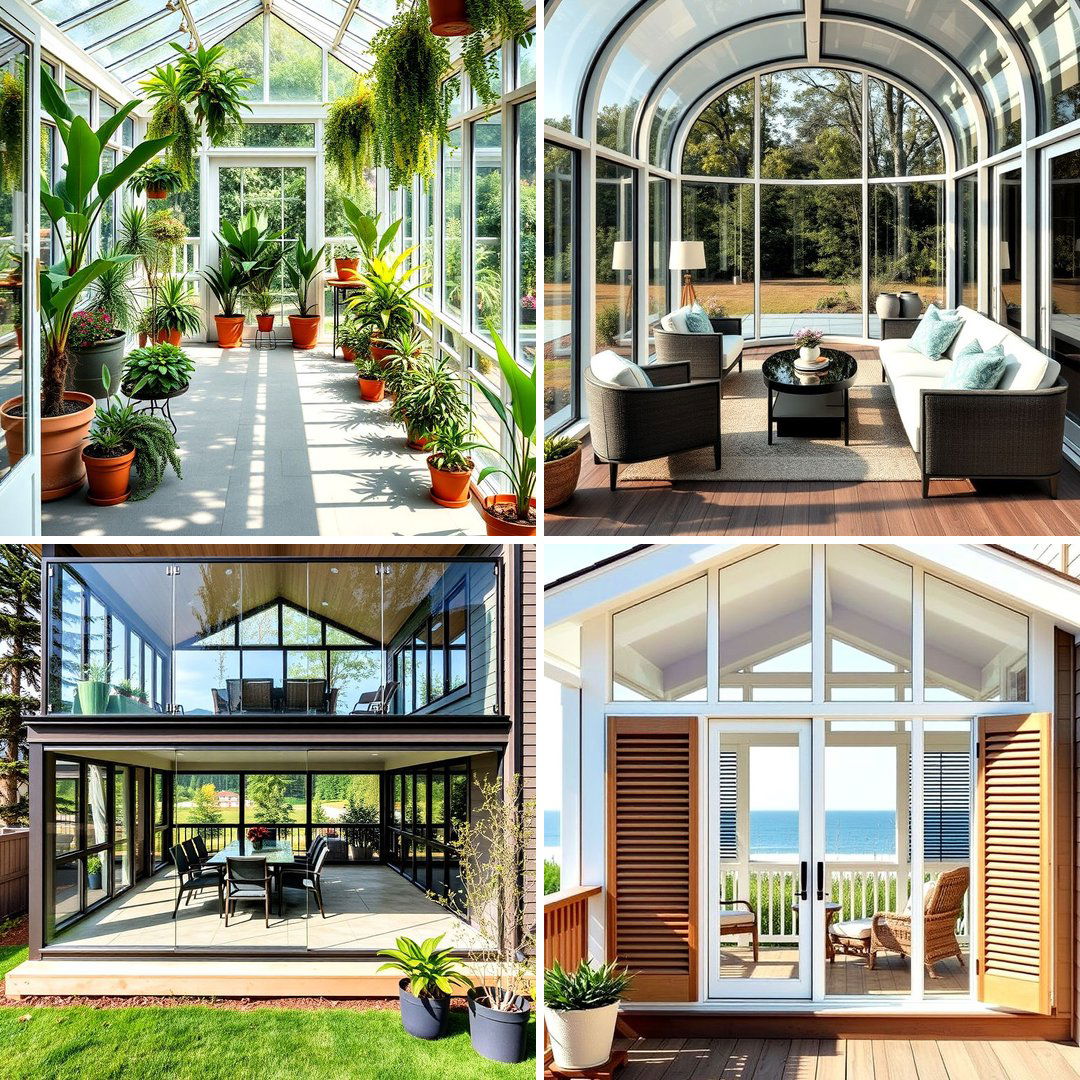 40 Glass Porch Design Ideas to Brighten Your Home