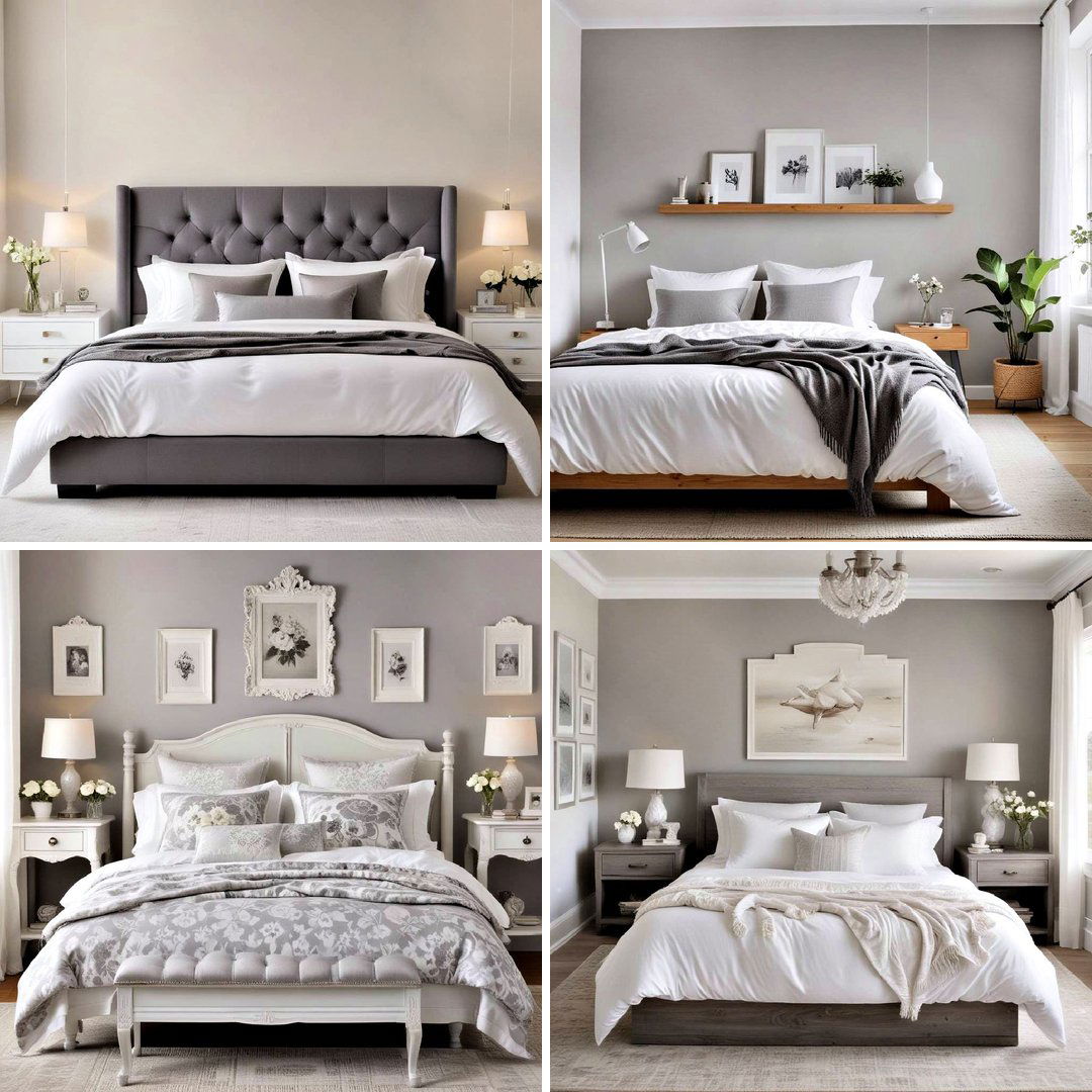 40 Grey and White Bedroom Ideas for a Serene Retreat