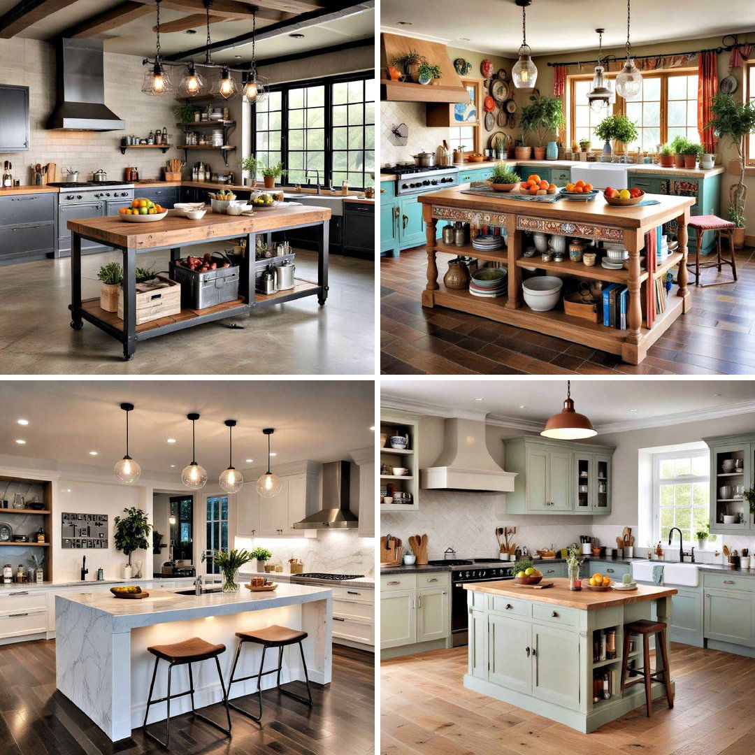 40 Kitchen Island Ideas for Spacious Kitchens