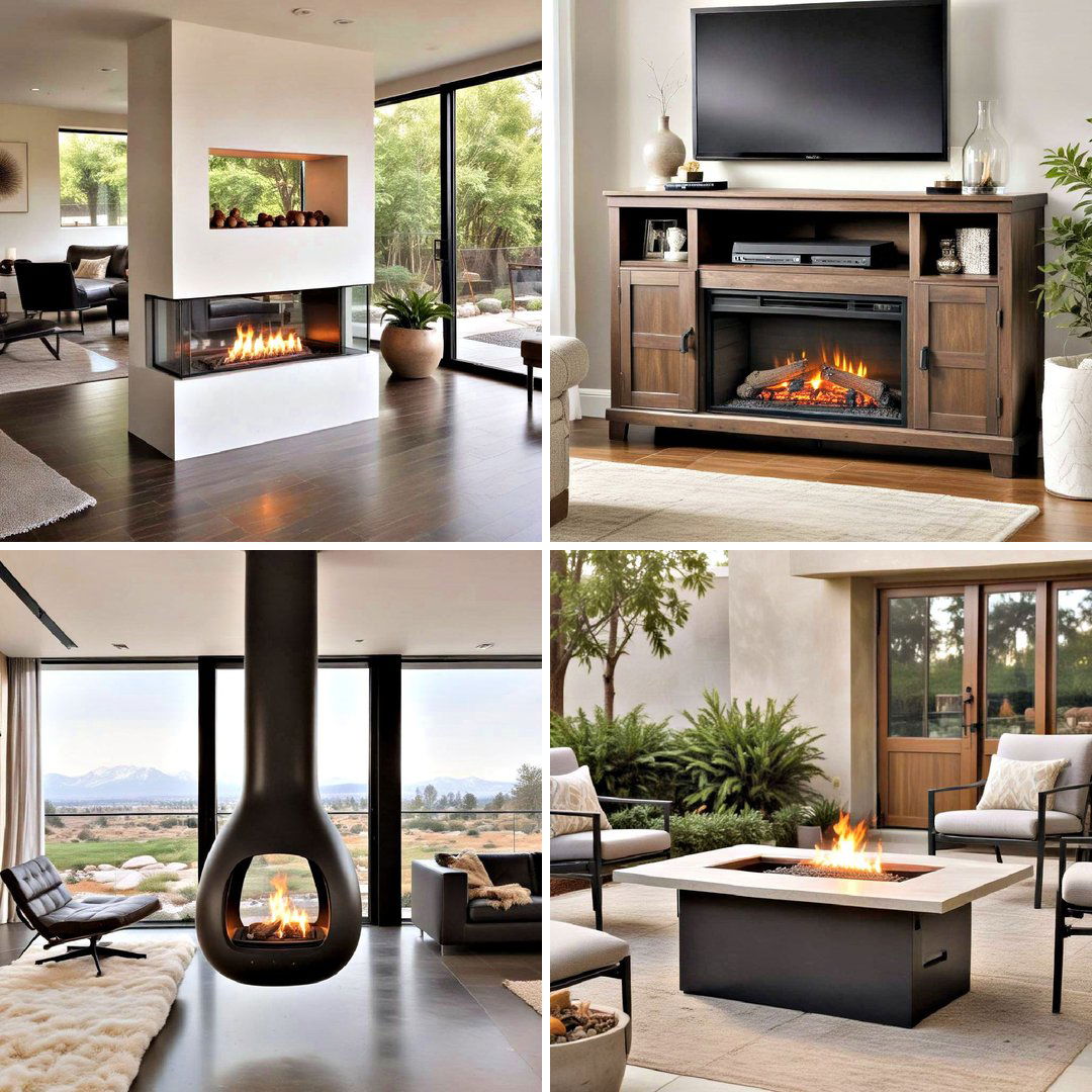 40 Modern Fireplace Ideas to Warm Up Your Home