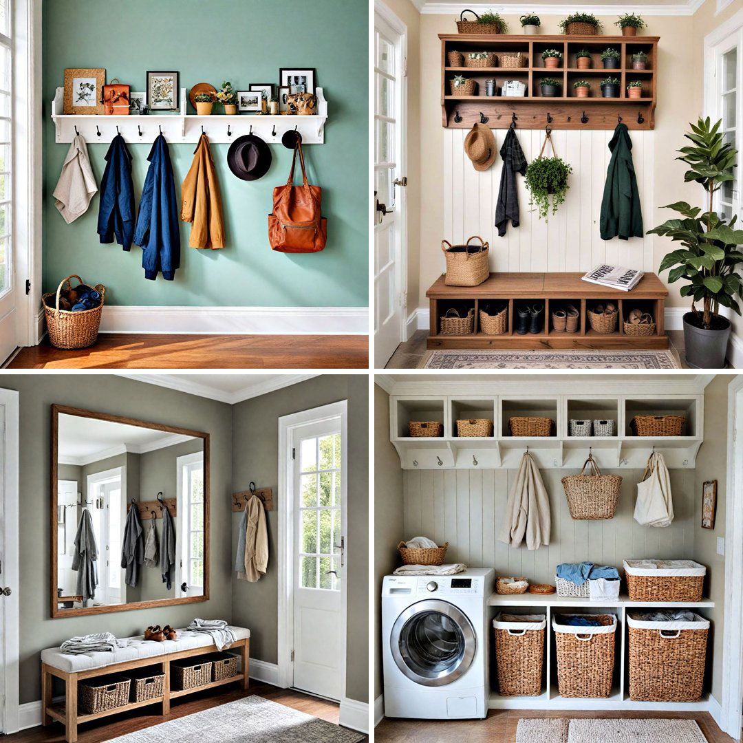 40 Mudroom Ideas to Keep Your Home Organized