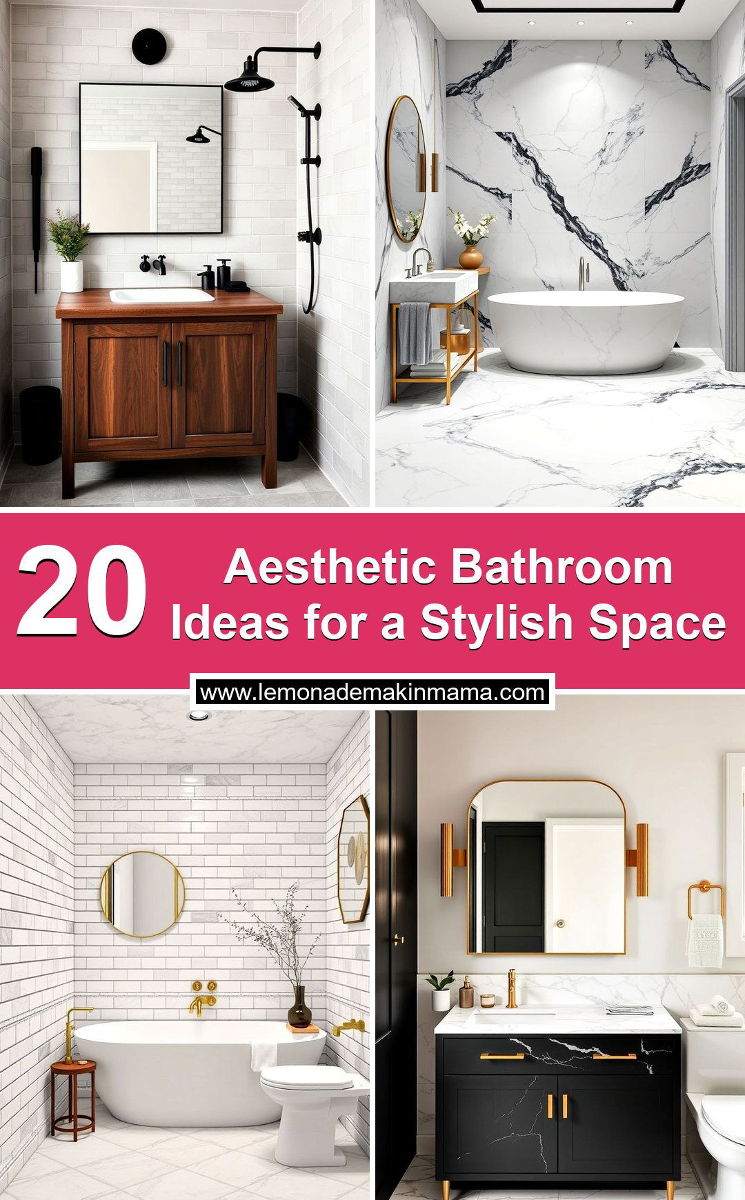 Aesthetic Bathroom Ideas for a Stylish Space