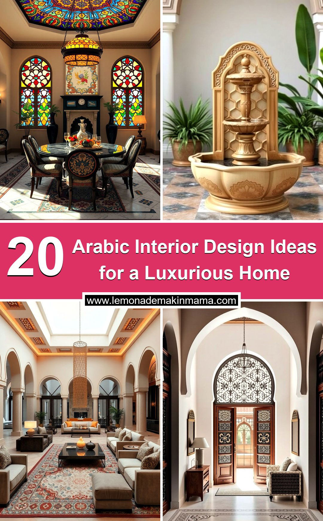 Arabic Interior Design Ideas for a Luxurious Home