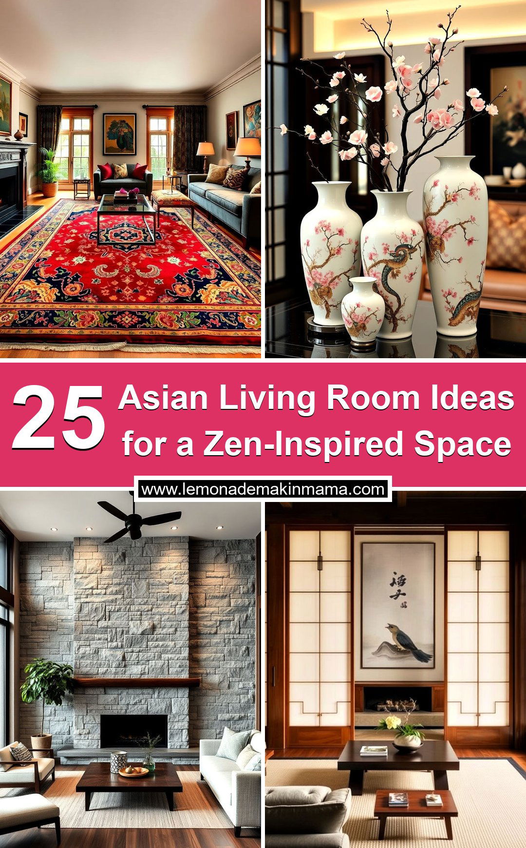 Asian Living Room Ideas for a Zen-Inspired Space