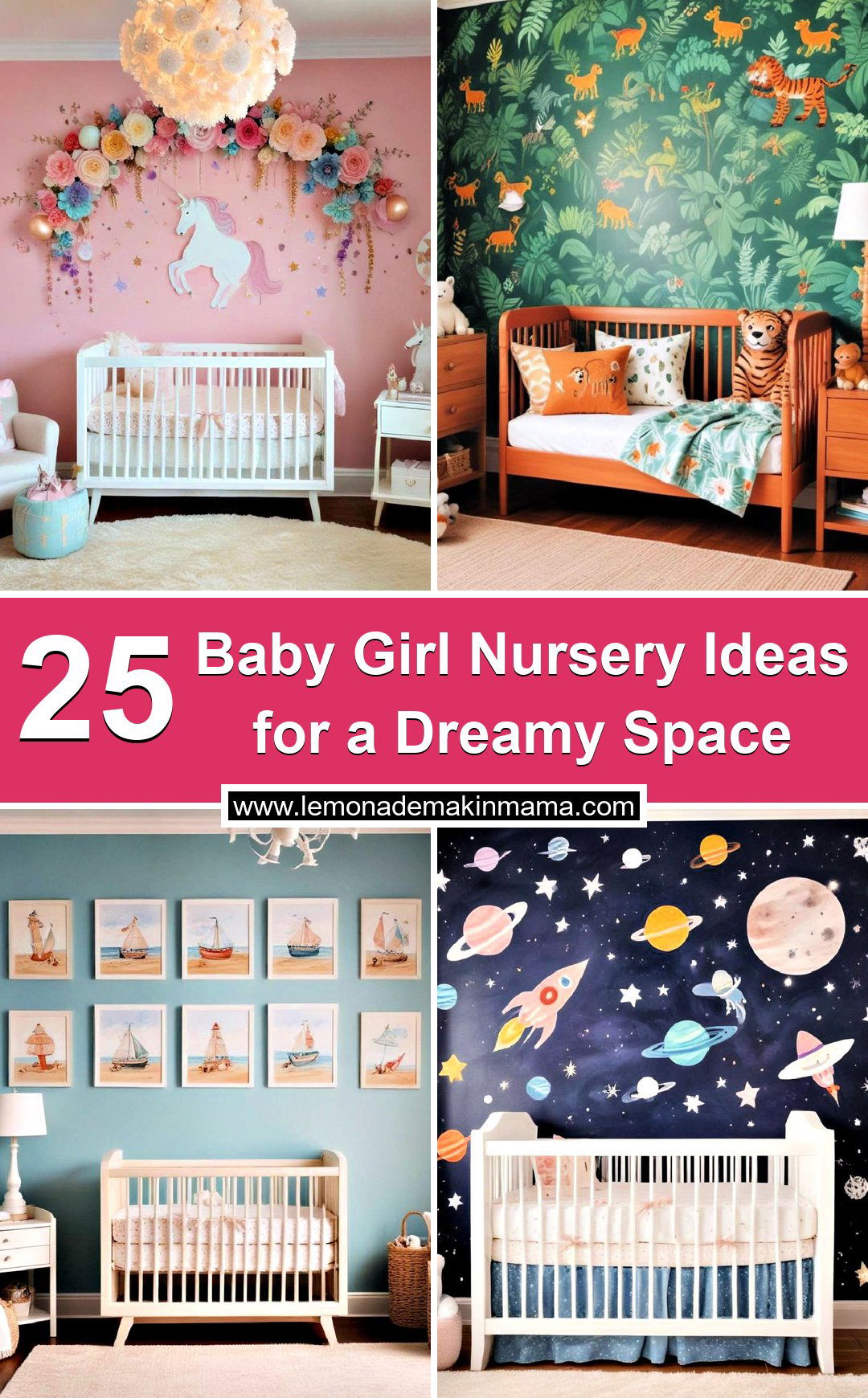 Baby Girl Nursery Ideas for a Dreamy Space