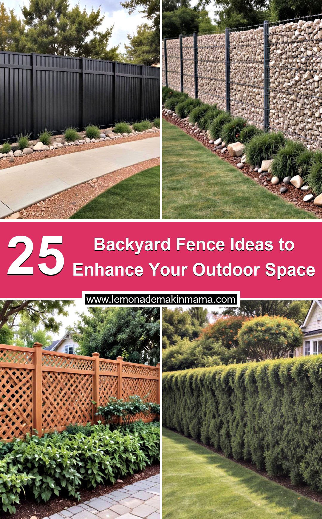 Backyard Fence Ideas to Enhance Your Outdoor Space