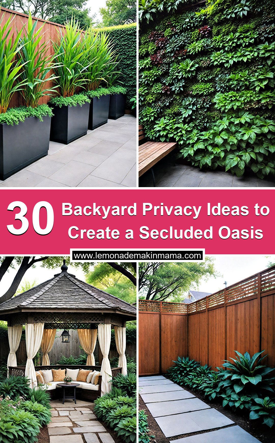 Backyard Privacy Ideas to Create a Secluded Oasis