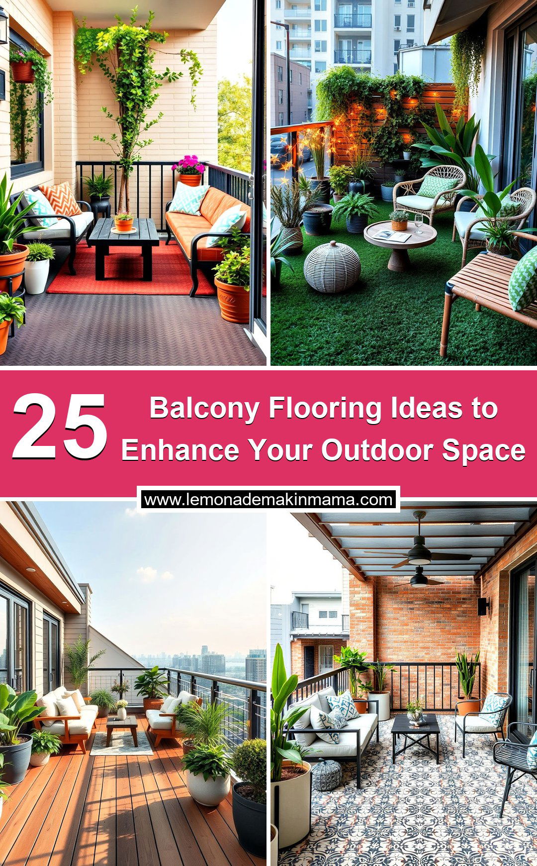 Balcony Flooring Ideas to Enhance Your Outdoor Space