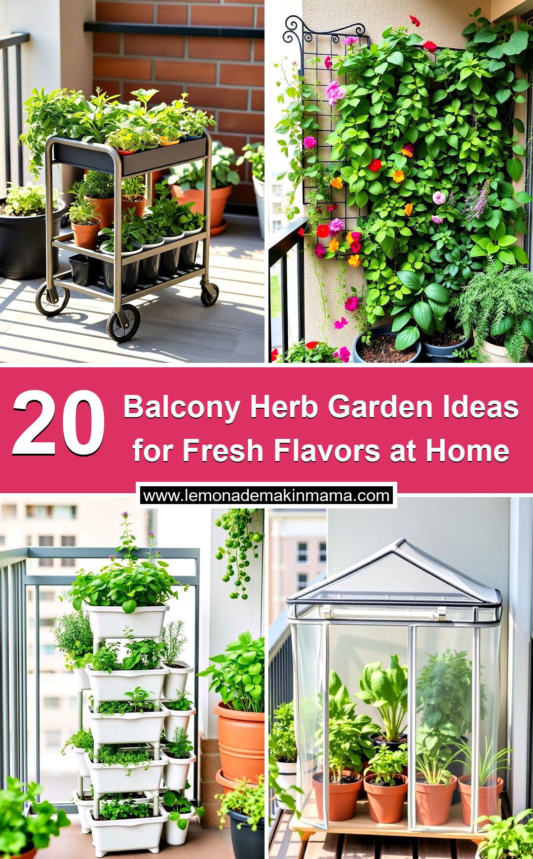 Balcony Herb Garden Ideas for Fresh Flavors at Home