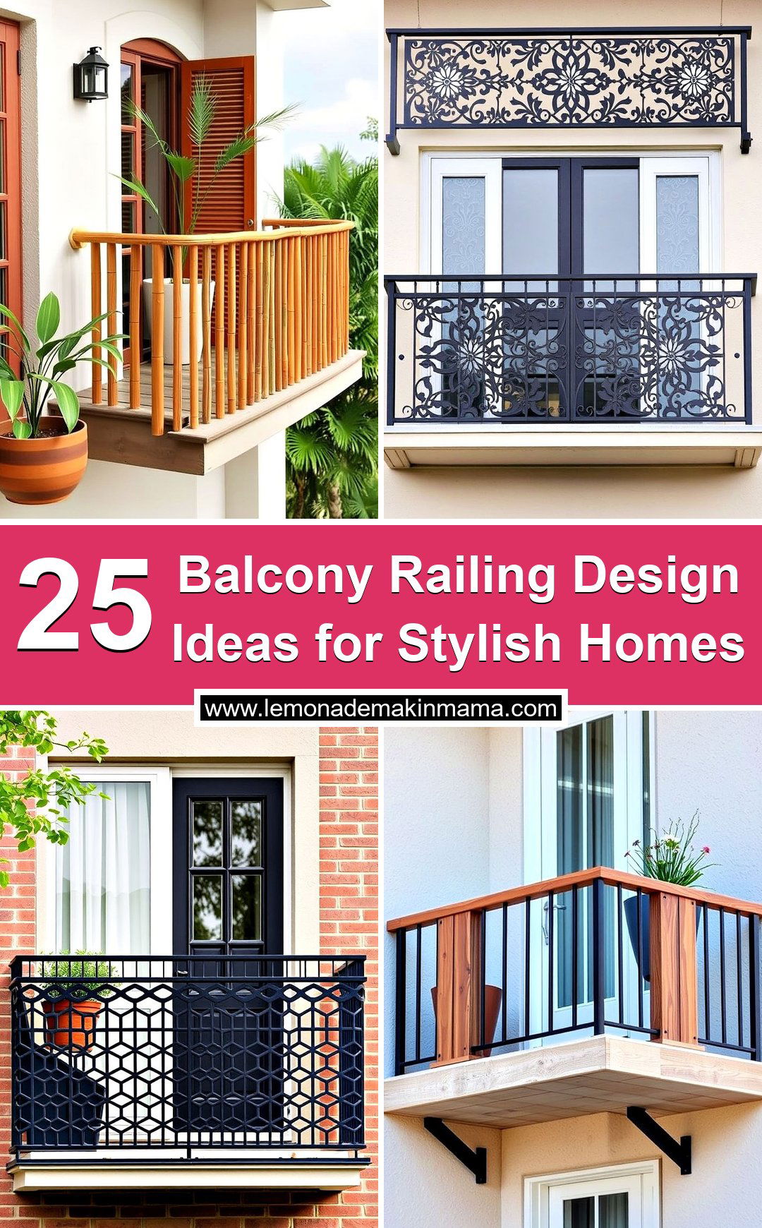 Balcony Railing Design Ideas for Stylish Homes