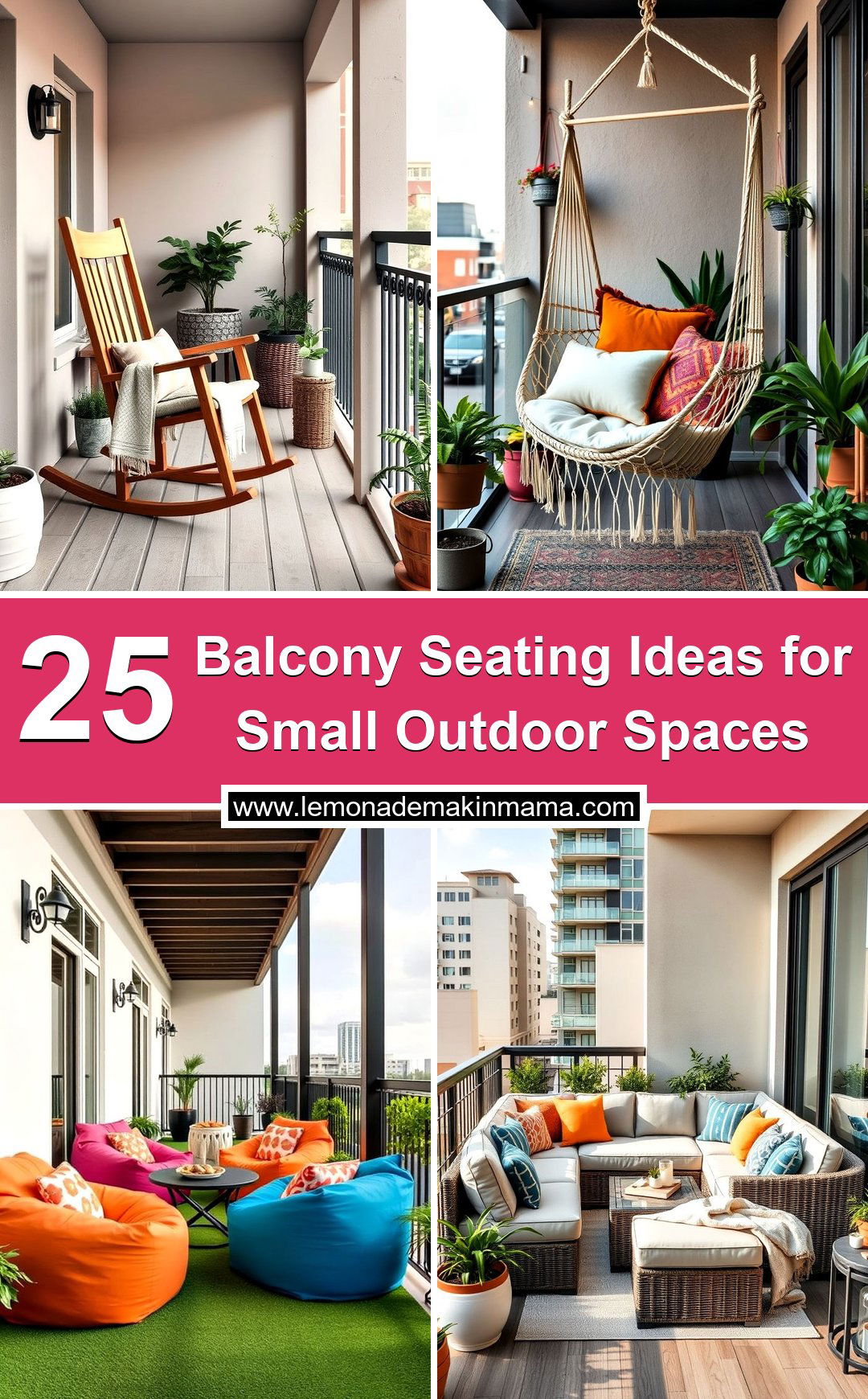 Balcony Seating Ideas for Small Outdoor Spaces