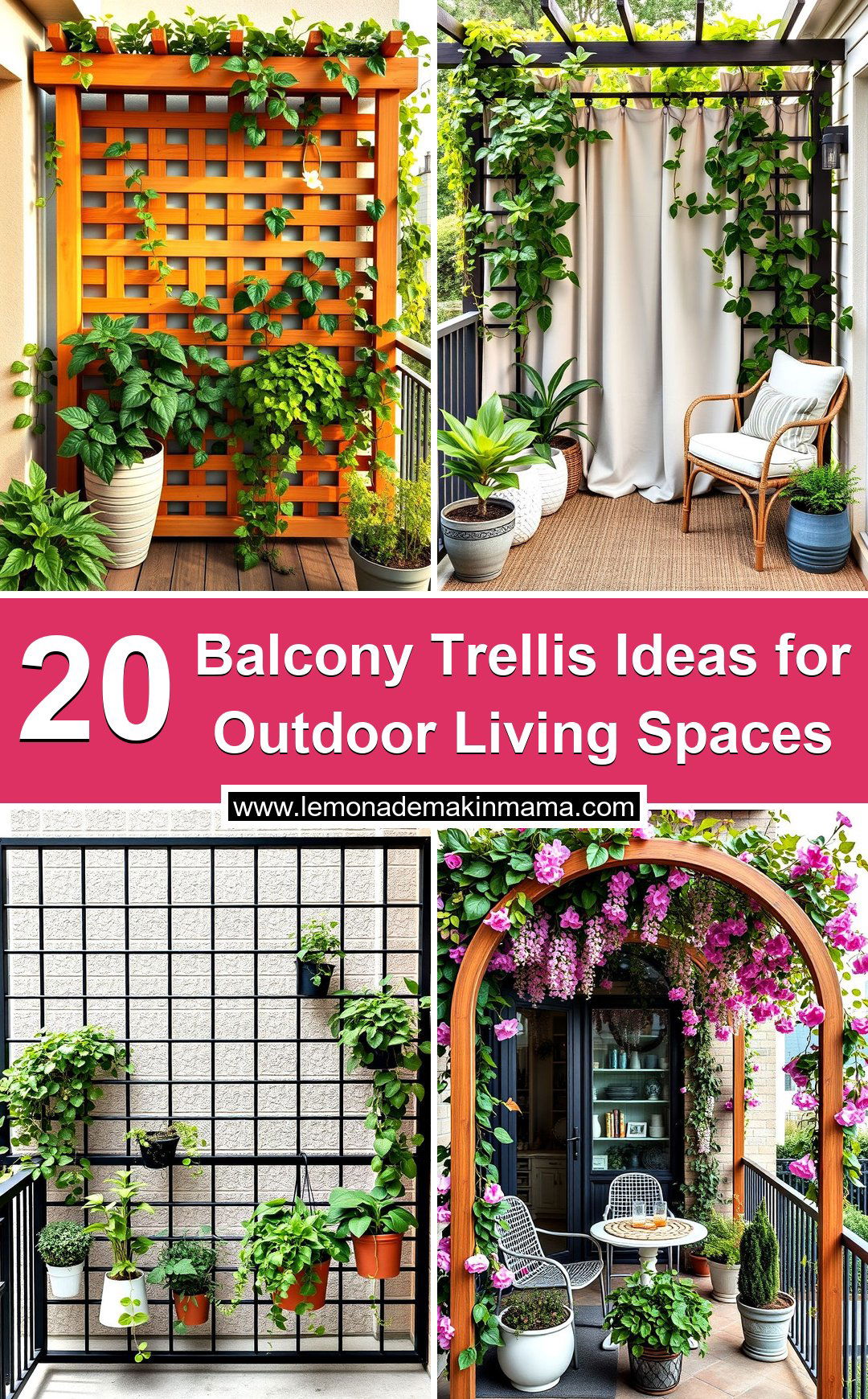 Balcony Trellis Ideas for Outdoor Living Spaces