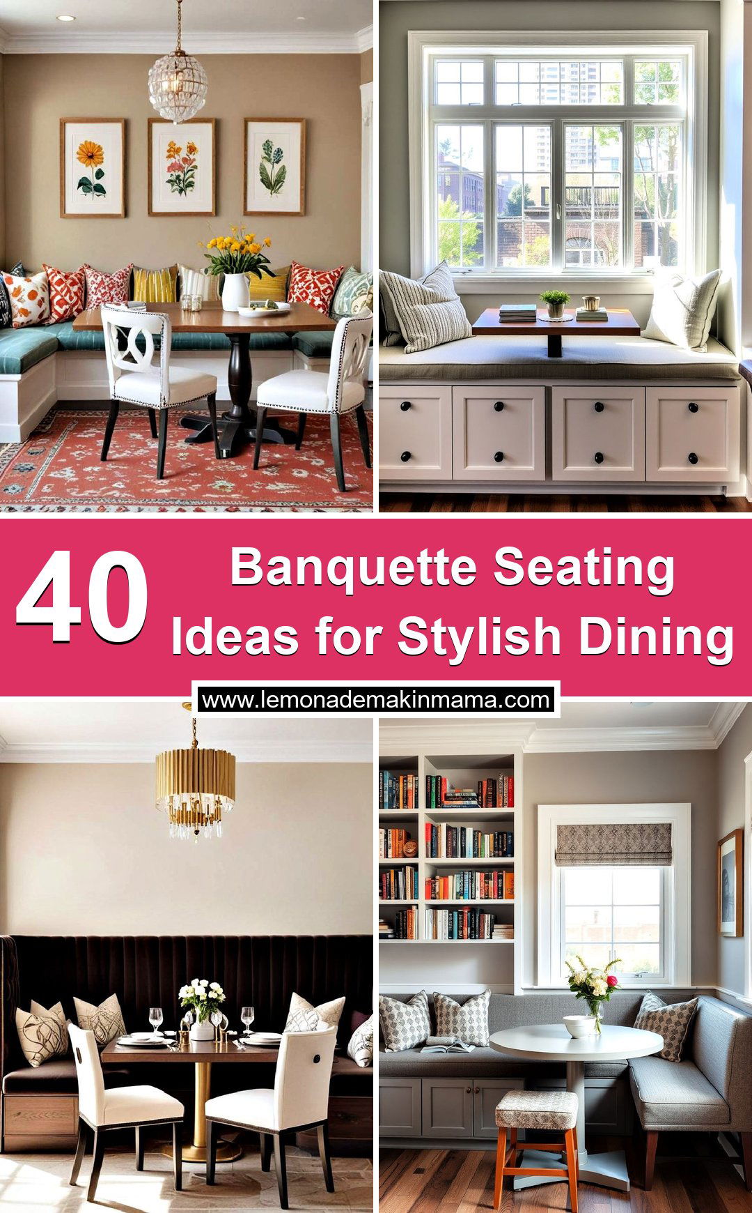 Banquette Seating Ideas for Stylish Dining