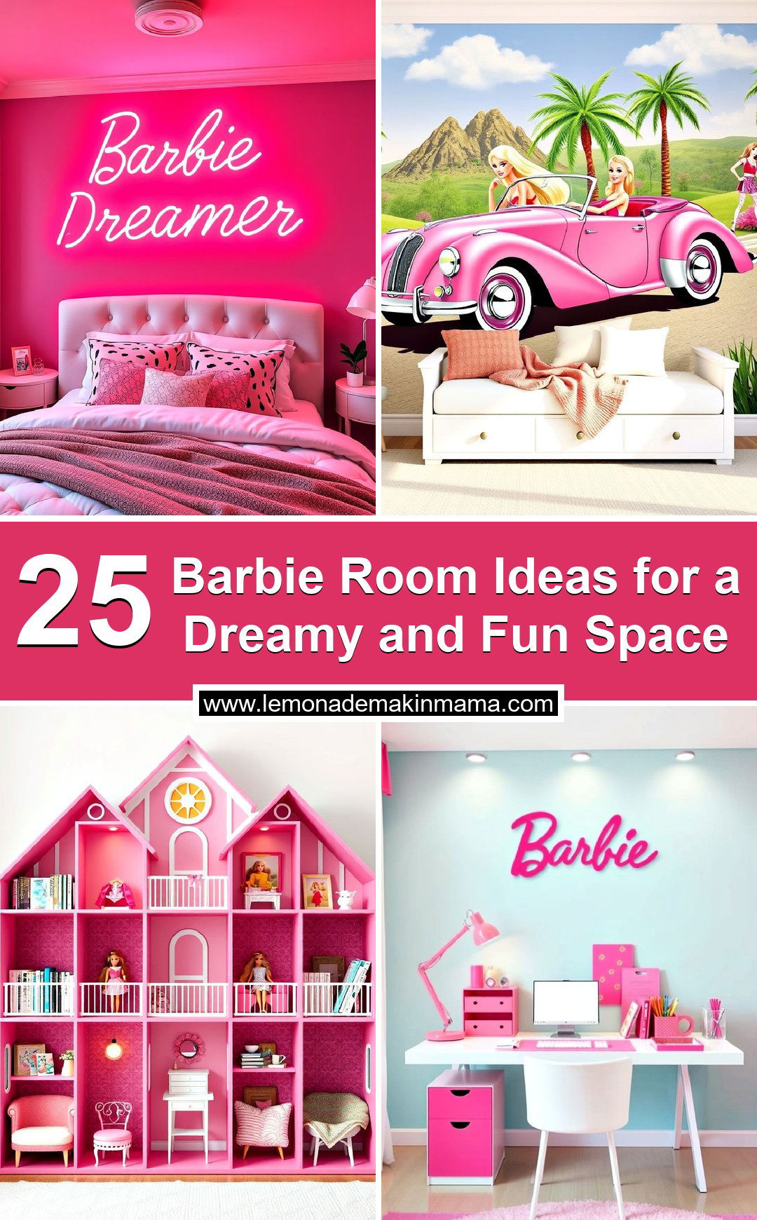 Barbie Room Ideas for a Dreamy and Fun Space