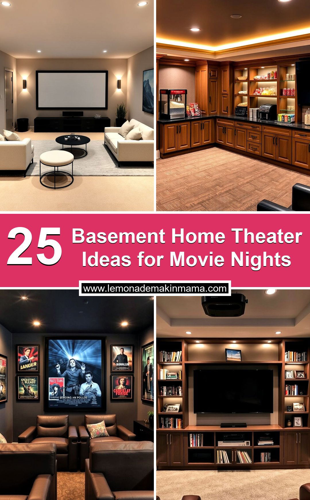 Basement Home Theater Ideas for Movie Nights