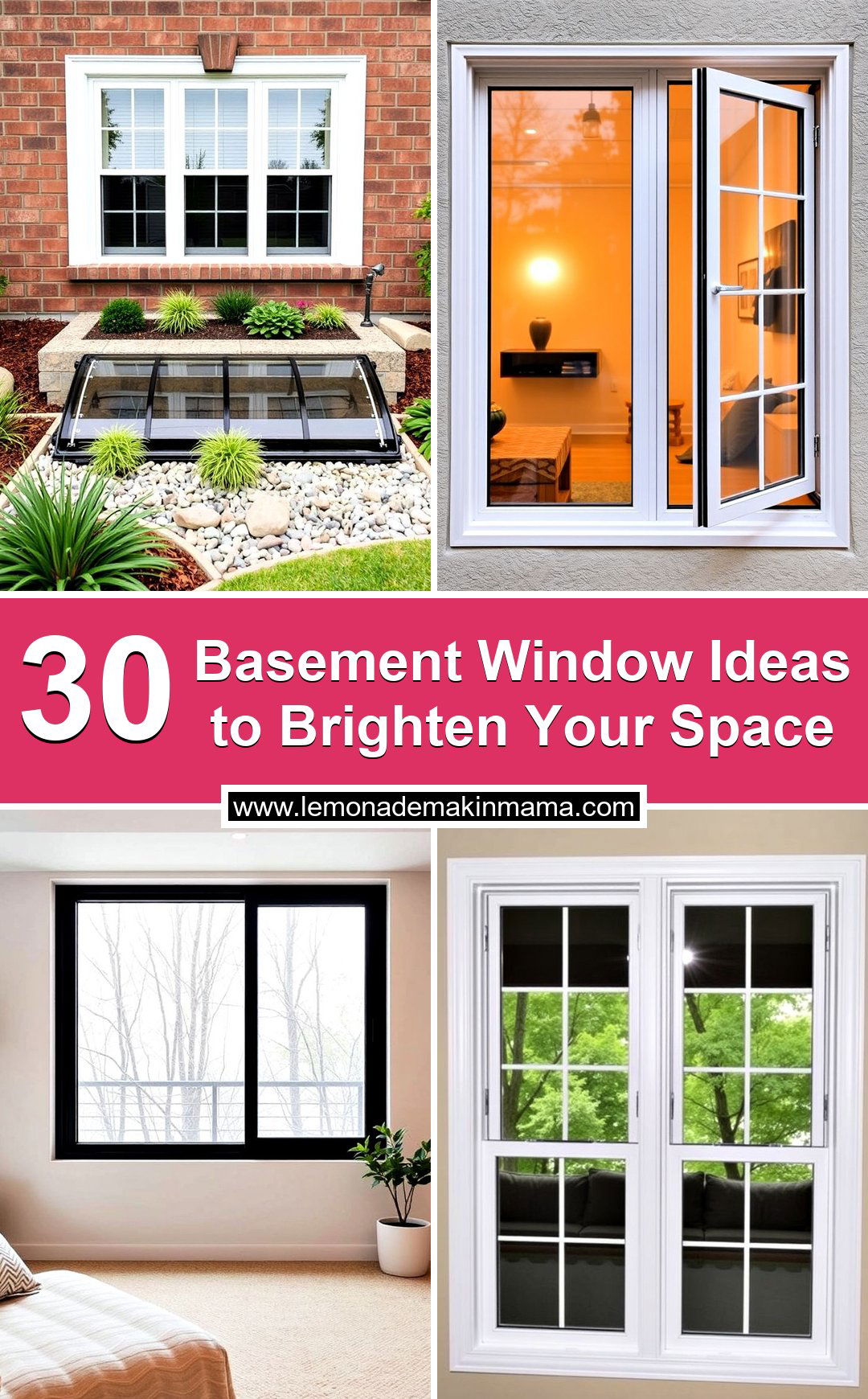 Basement Window Ideas to Brighten Your Space