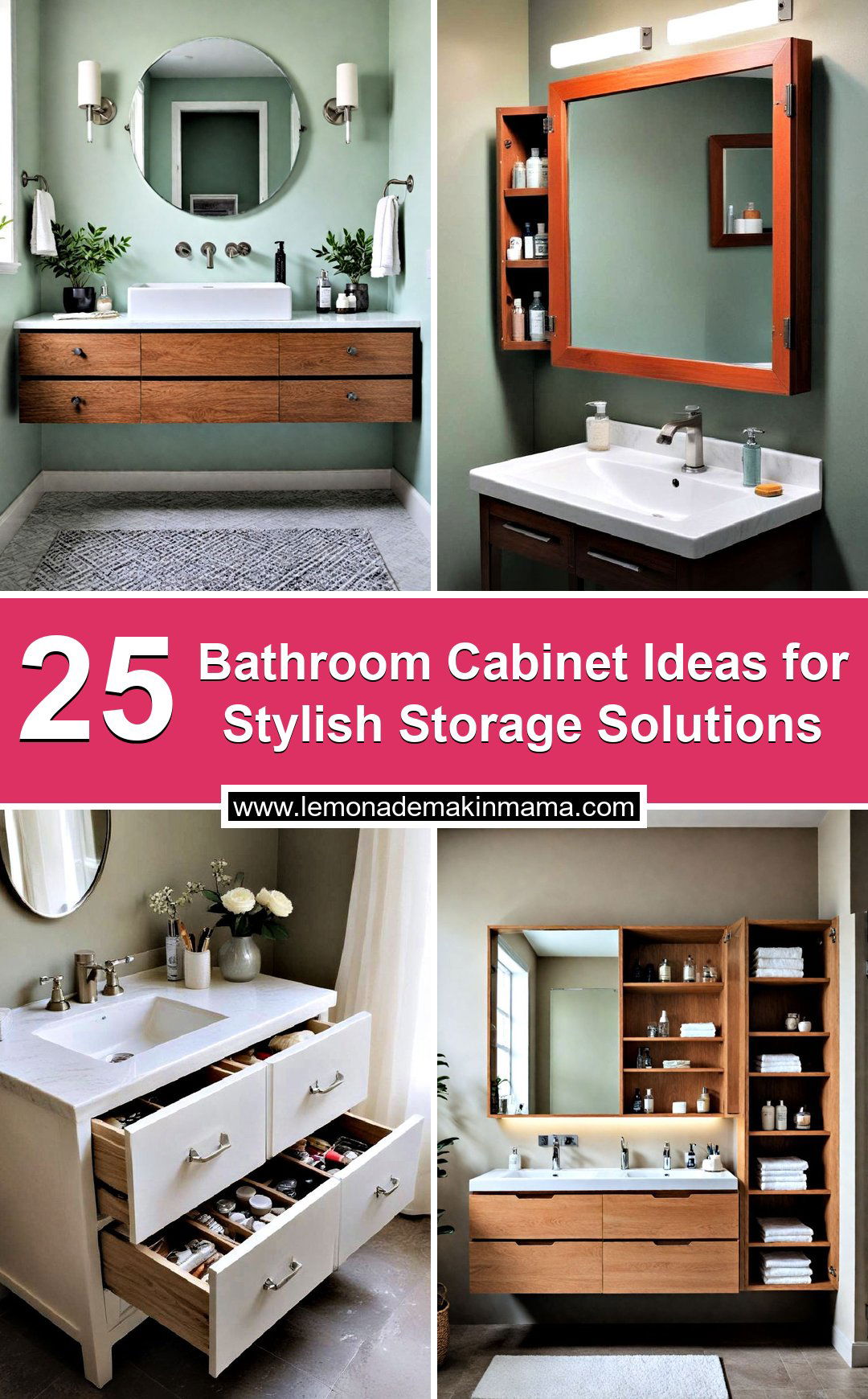 Bathroom Cabinet Ideas for Stylish Storage Solutions