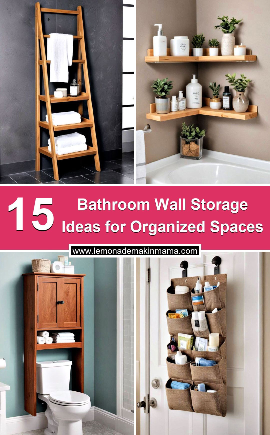Bathroom Wall Storage Ideas for Organized Spaces