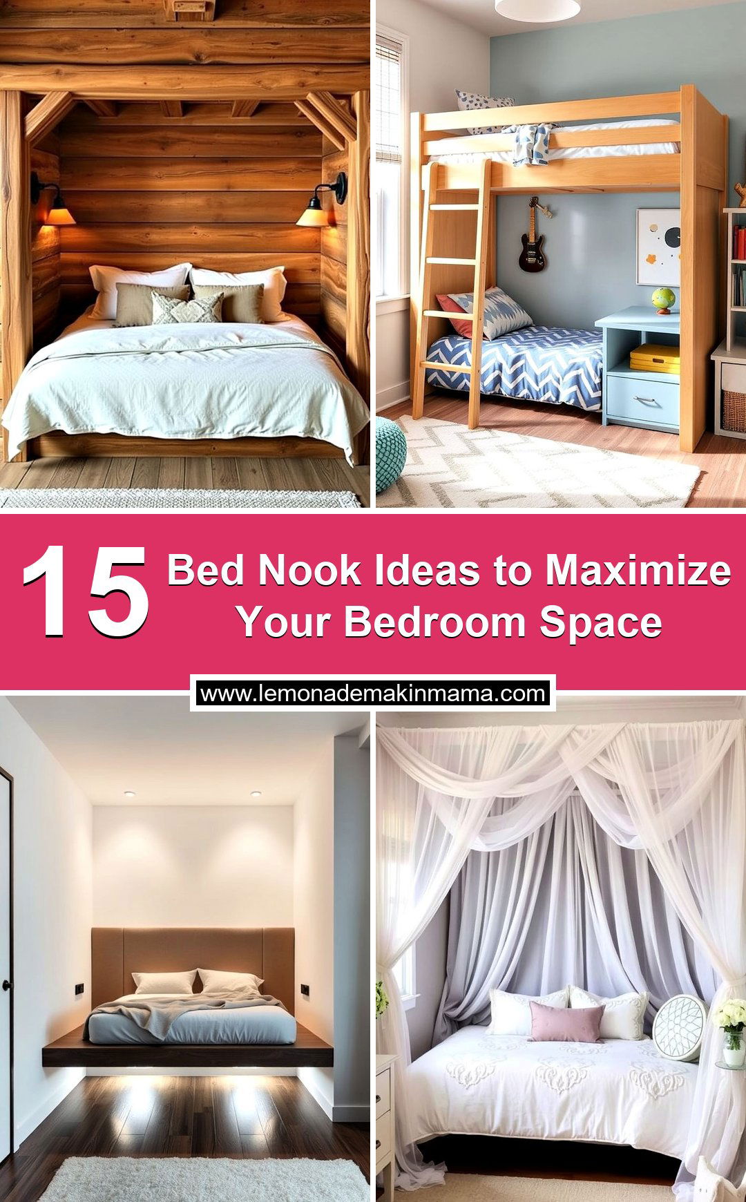 Bed Nook Ideas to Maximize Your Bedroom Space