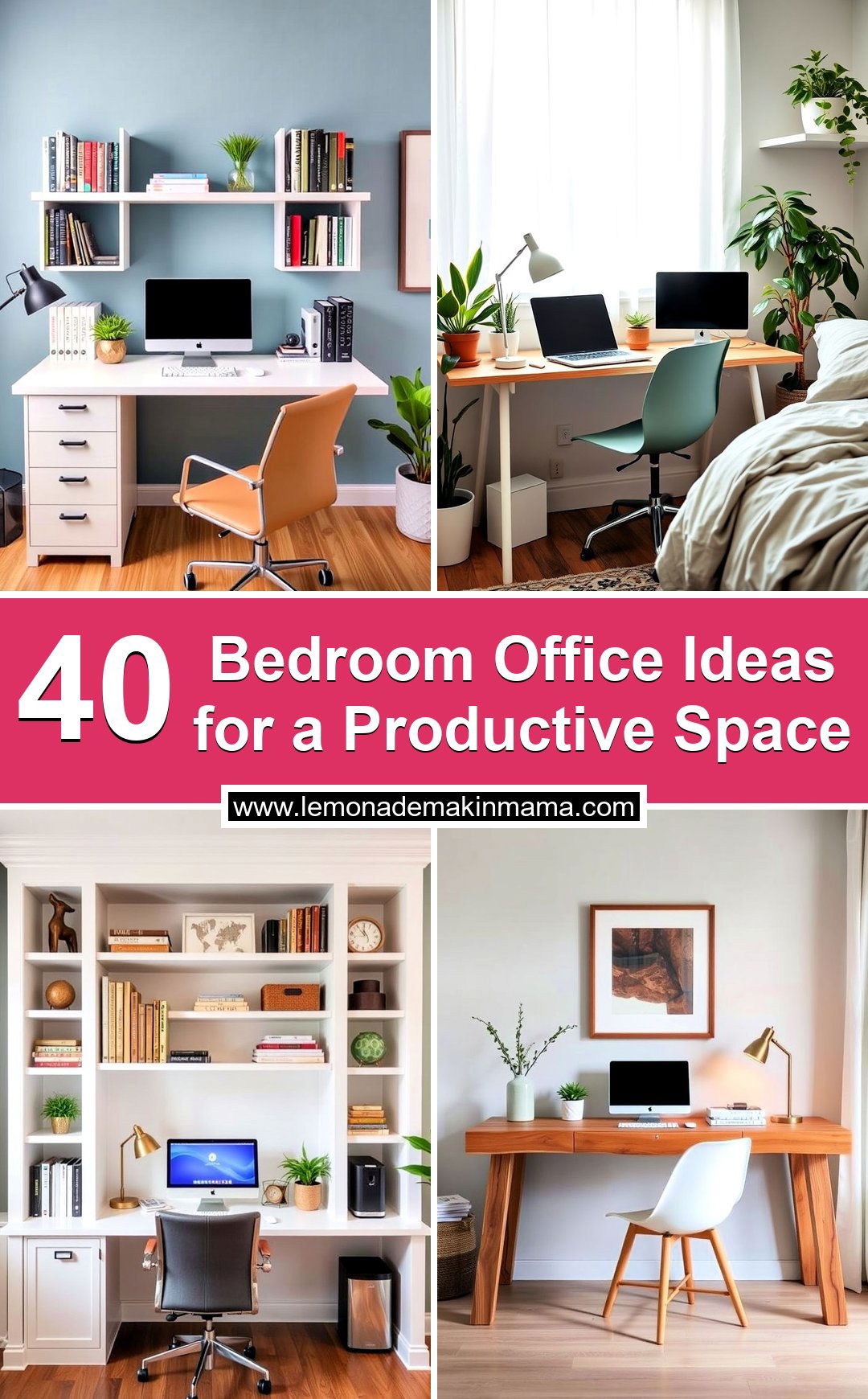 Bedroom Office Ideas for a Productive Space