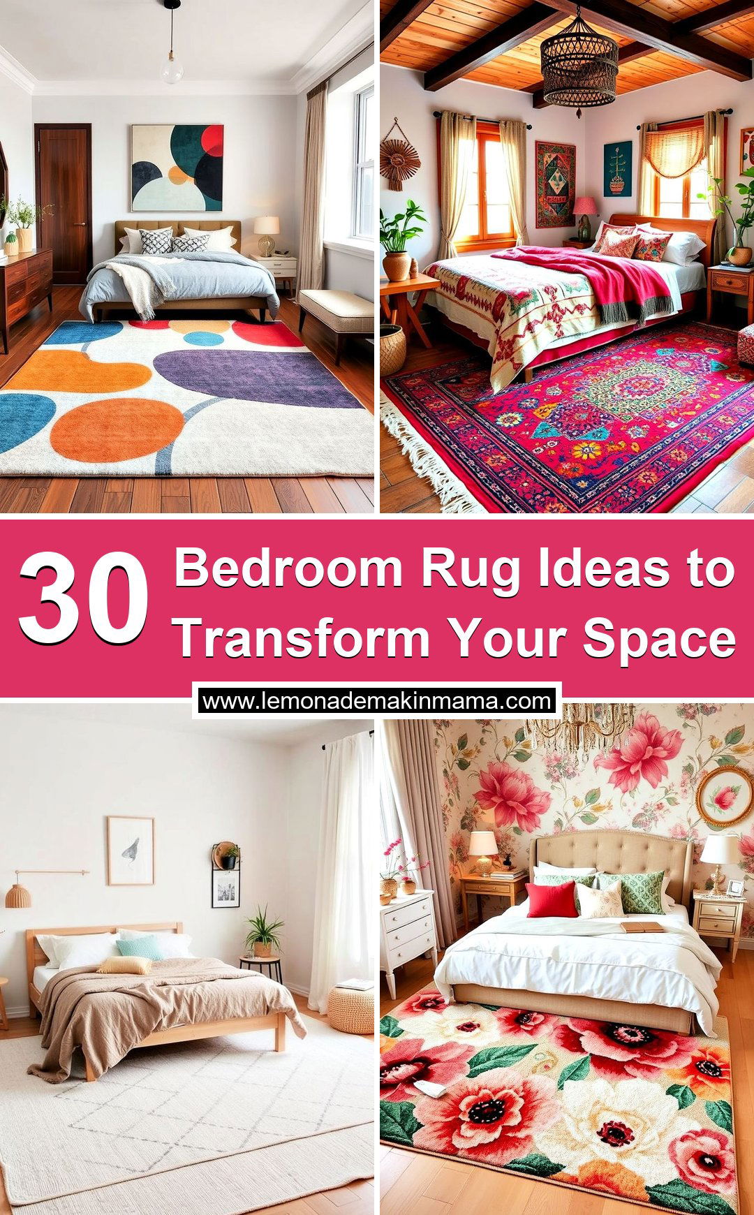 Bedroom Rug Ideas to Transform Your Space