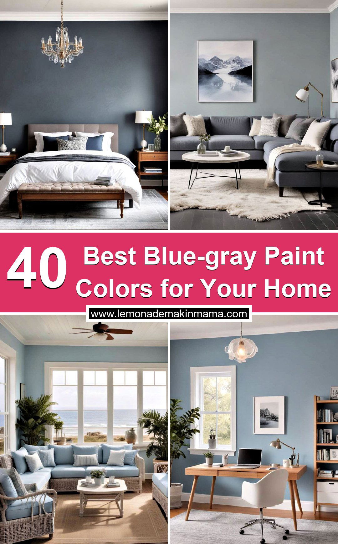 Best Blue-gray Paint Colors for Your Home
