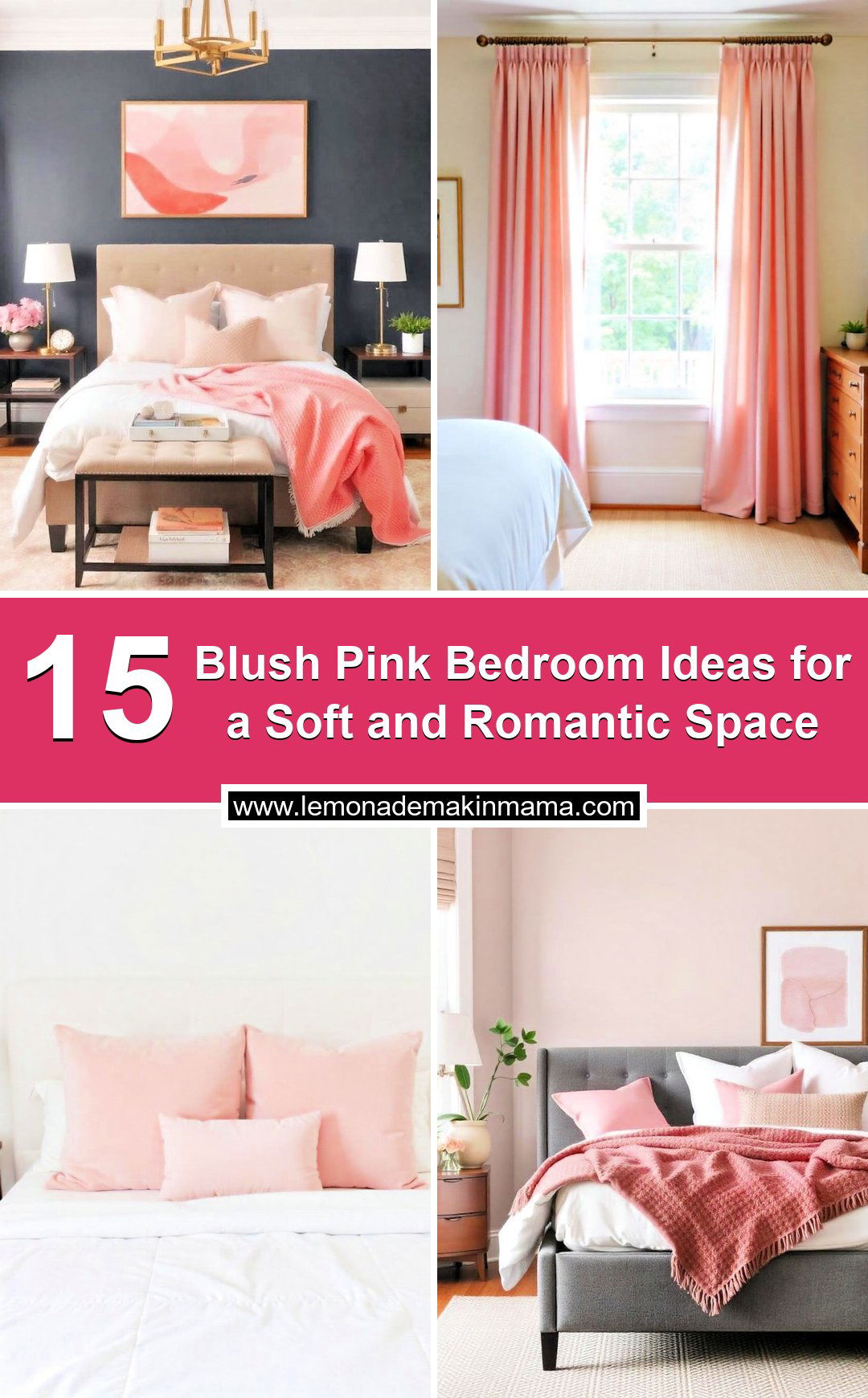 Blush Pink Bedroom Ideas for a Soft and Romantic Space