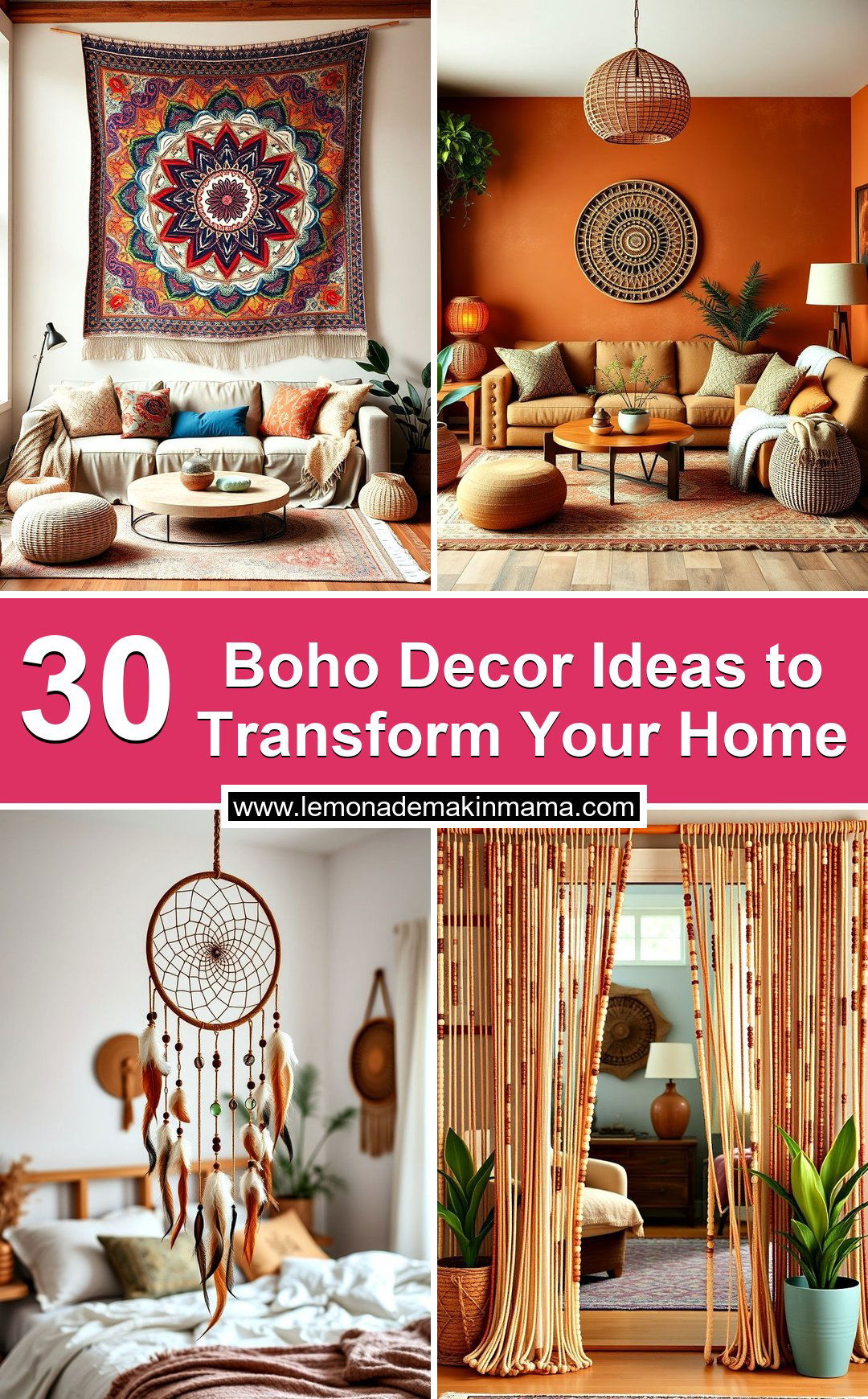 Boho Decor Ideas to Transform Your Home