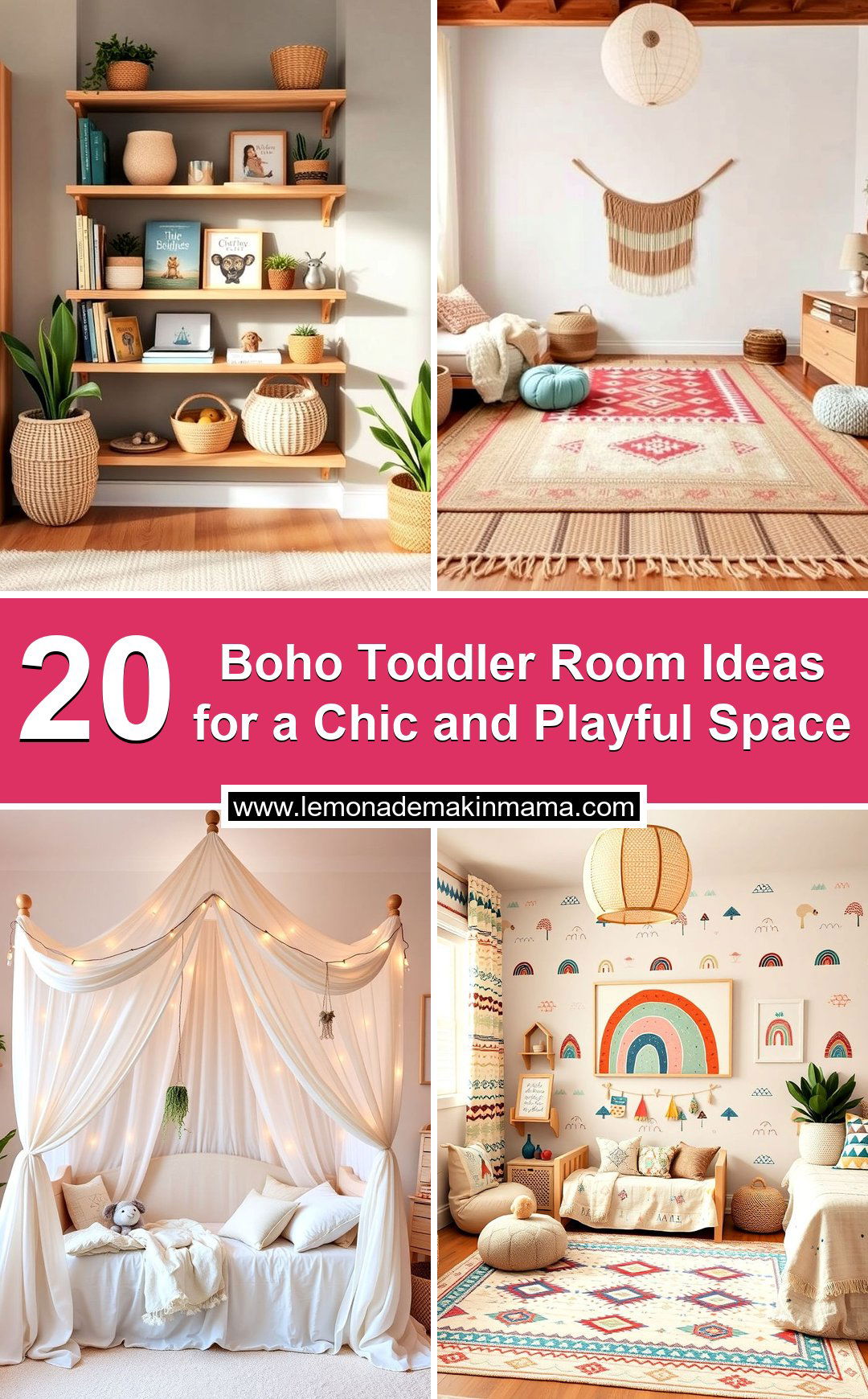 Boho Toddler Room Ideas for a Chic and Playful Space