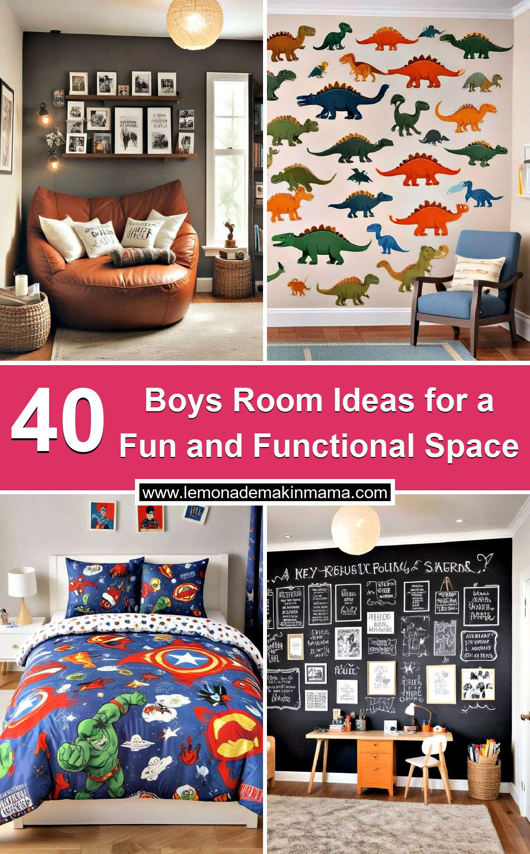 Boys Room Ideas for a Fun and Functional Space
