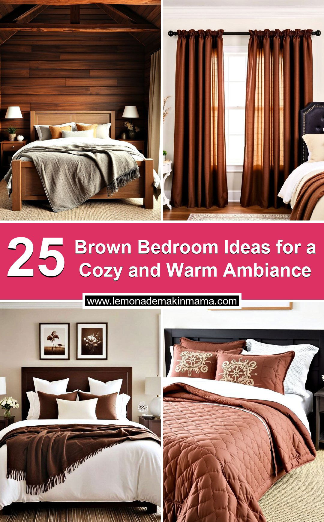 Brown Bedroom Ideas for a Cozy and Warm Ambiance