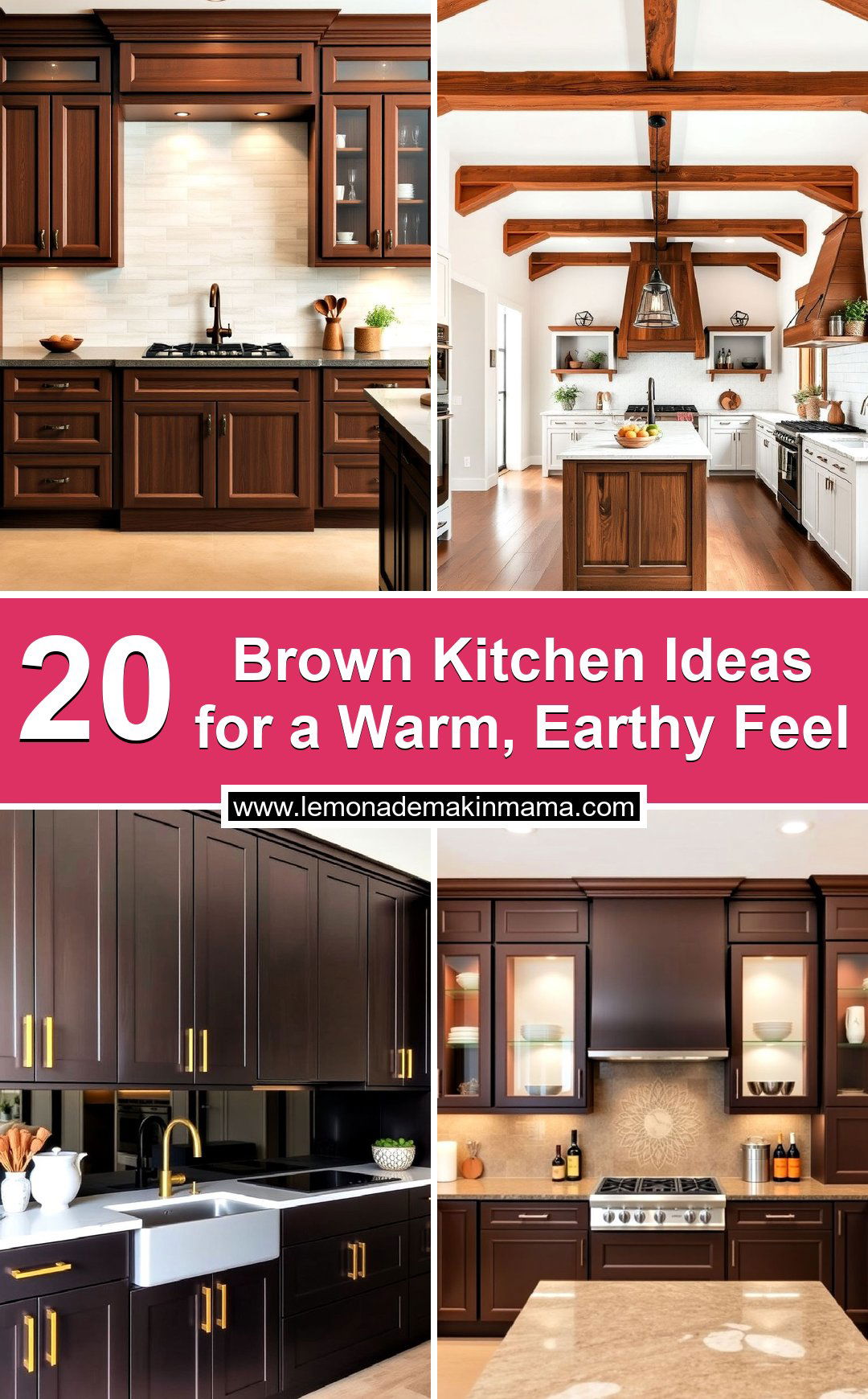 Brown Kitchen Ideas for a Warm Earthy Feel