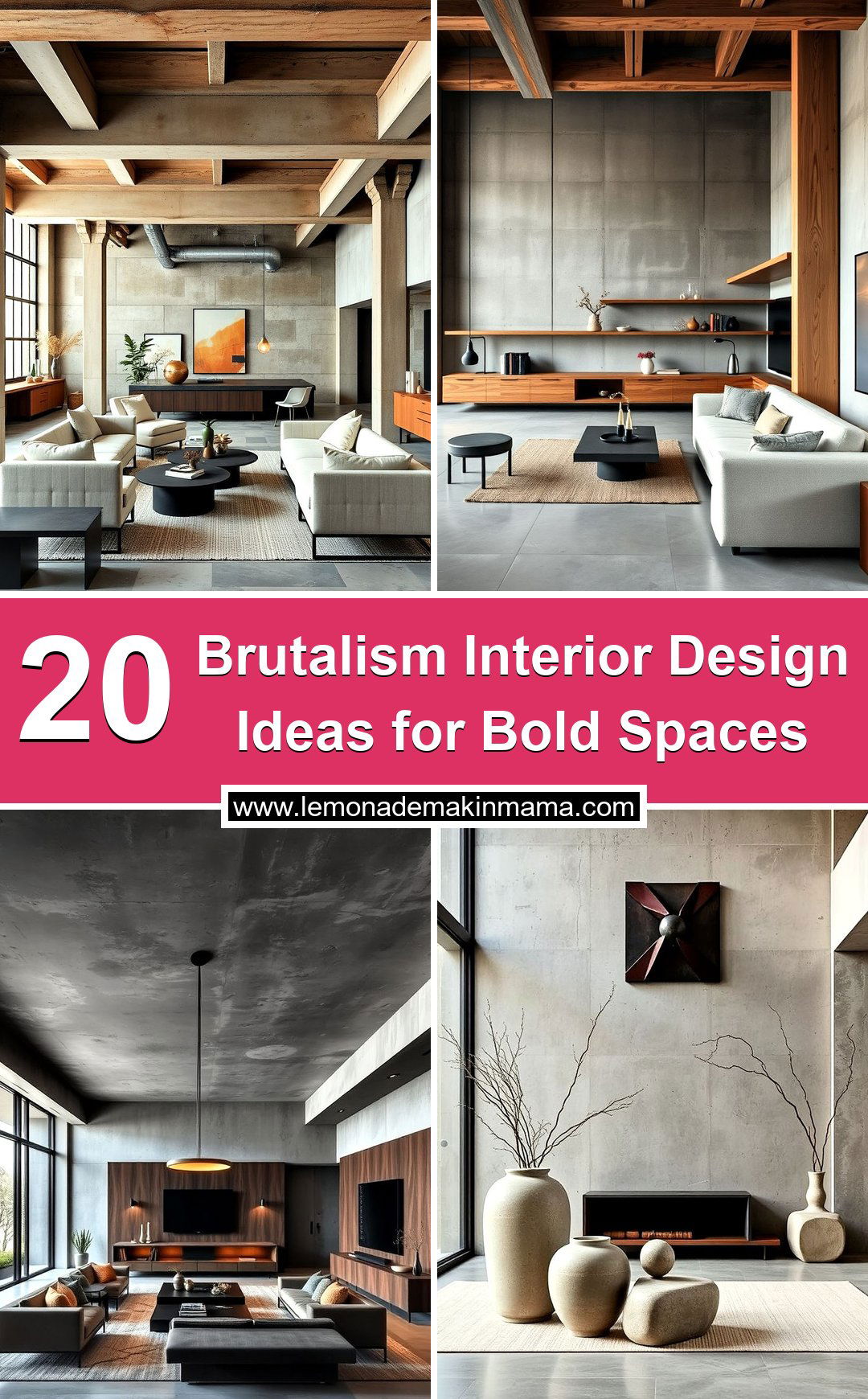 Brutalism Interior Design Ideas for Bold Spaces