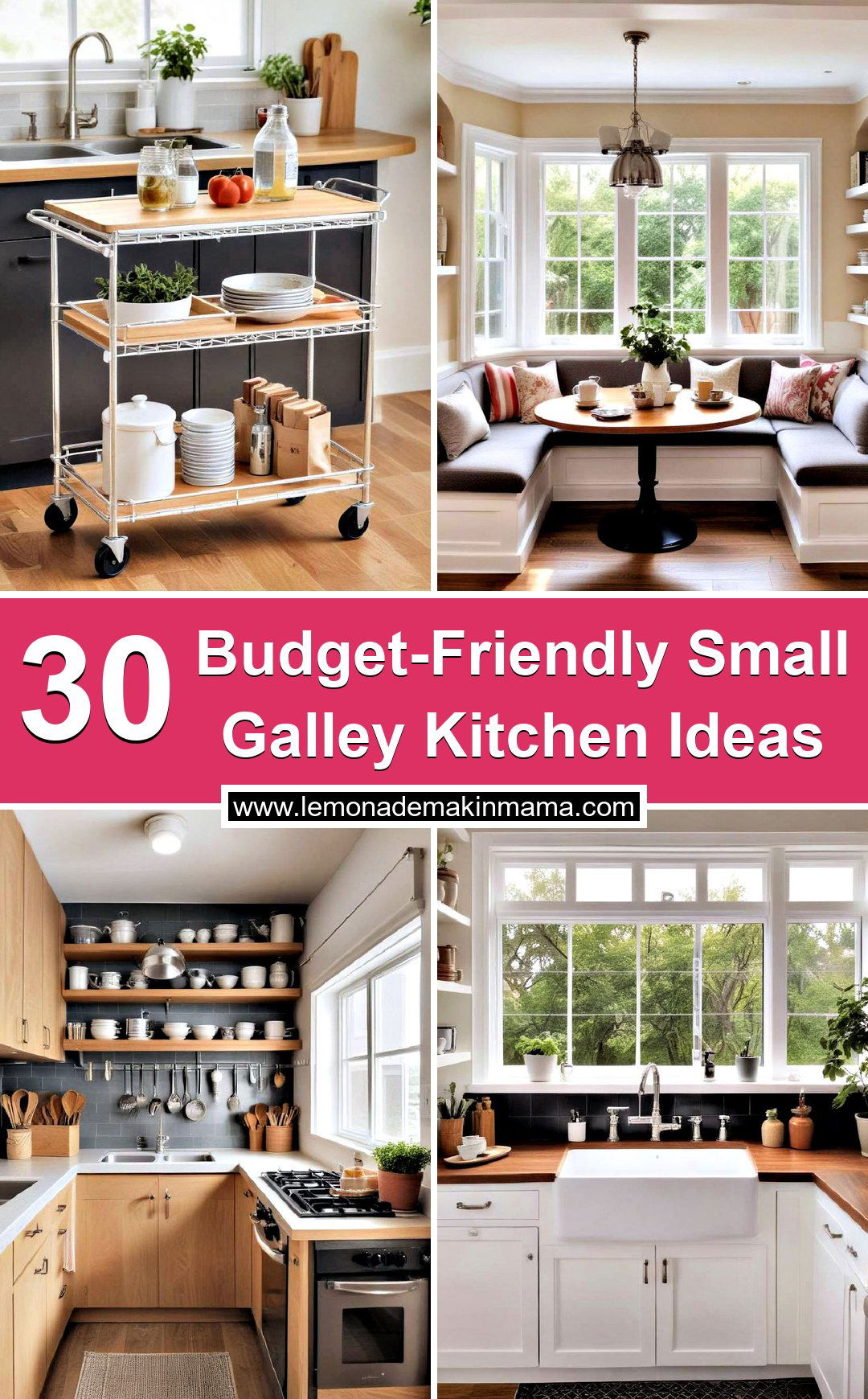 Budget-Friendly Small Galley Kitchen Ideas
