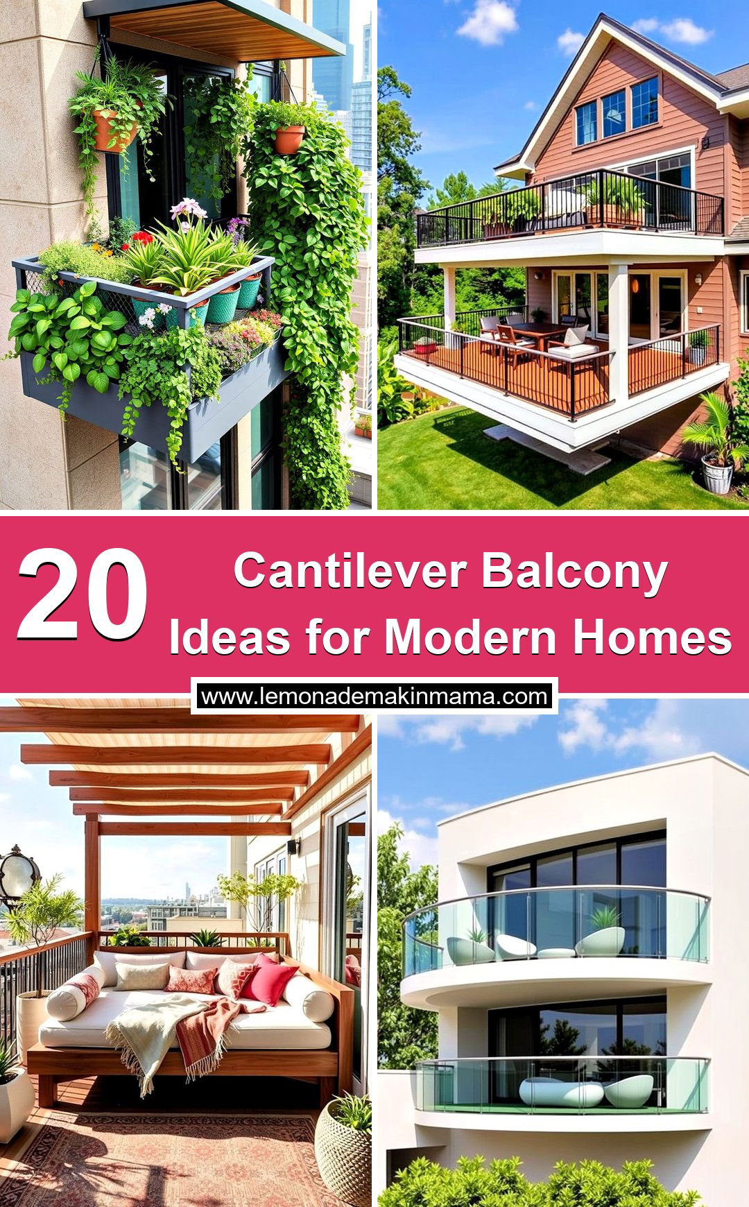 Cantilever Balcony Ideas for Modern Homes