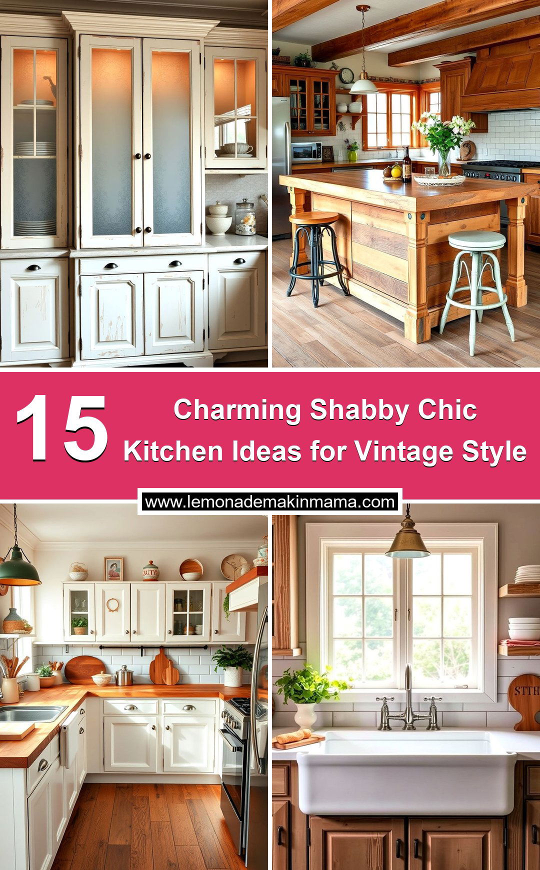 Charming Shabby Chic Kitchen Ideas for Vintage Style