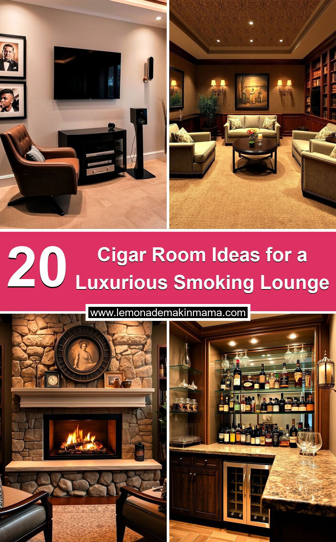 Cigar Room Ideas for a Luxurious Smoking Lounge