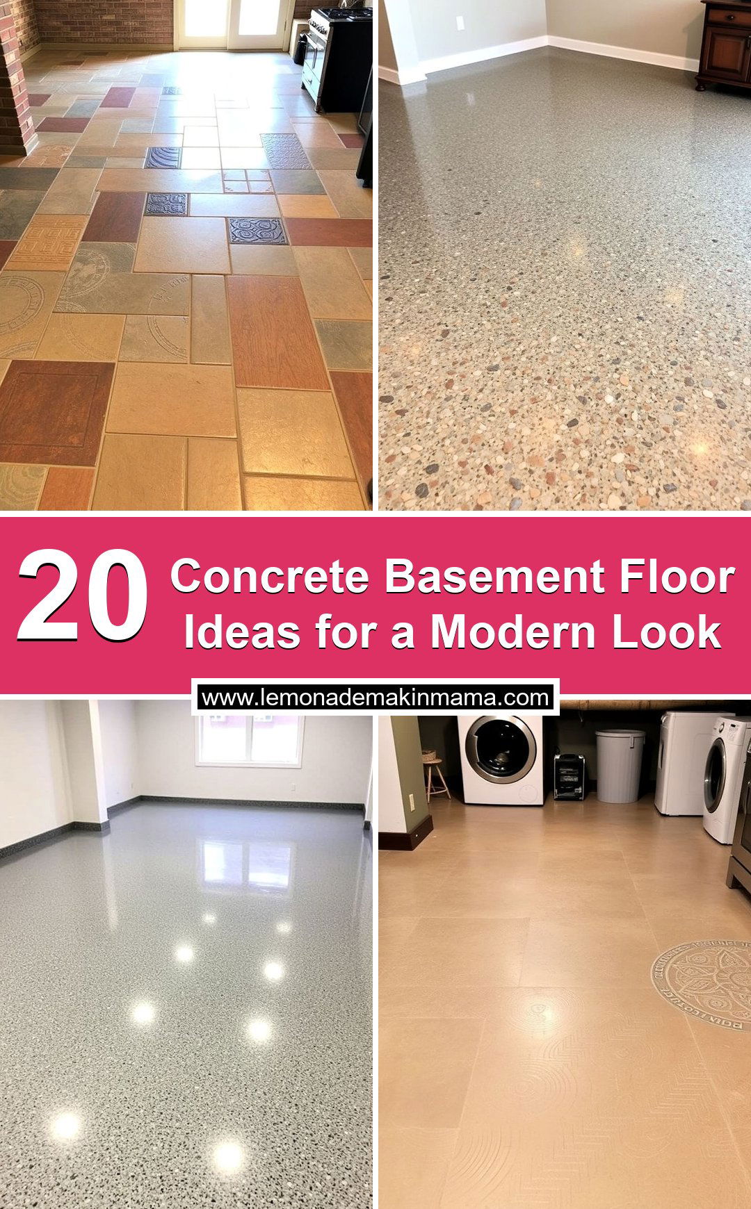Concrete Basement Floor Ideas for a Modern Look