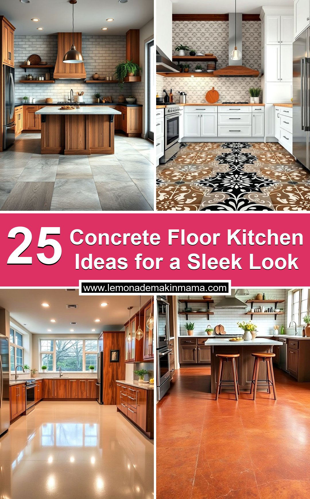 Concrete Floor Kitchen Ideas for a Sleek Look
