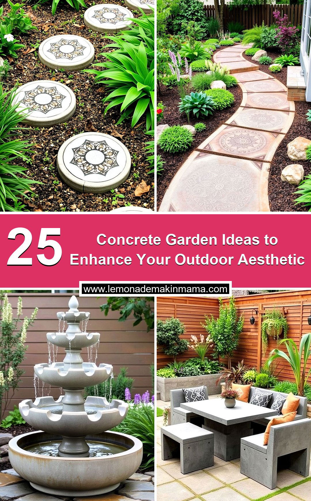 Concrete Garden Ideas to Enhance Your Outdoor Aesthetic