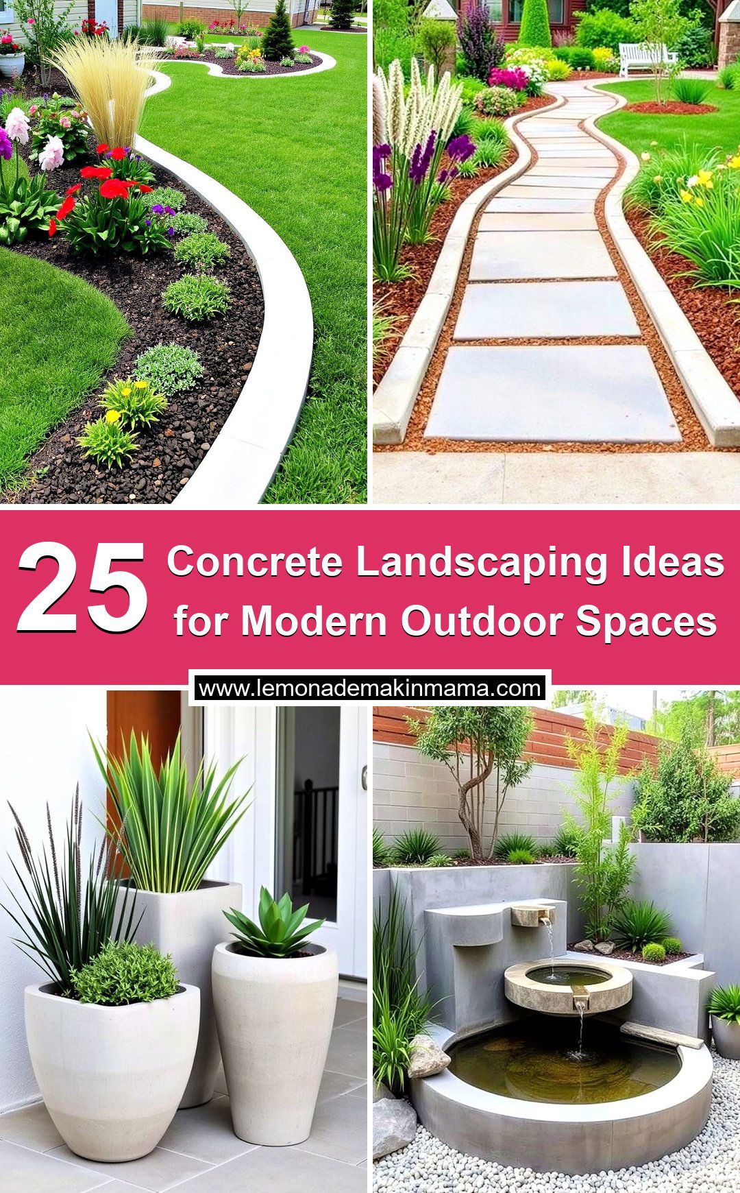 Concrete Landscaping Ideas for Modern Outdoor Spaces