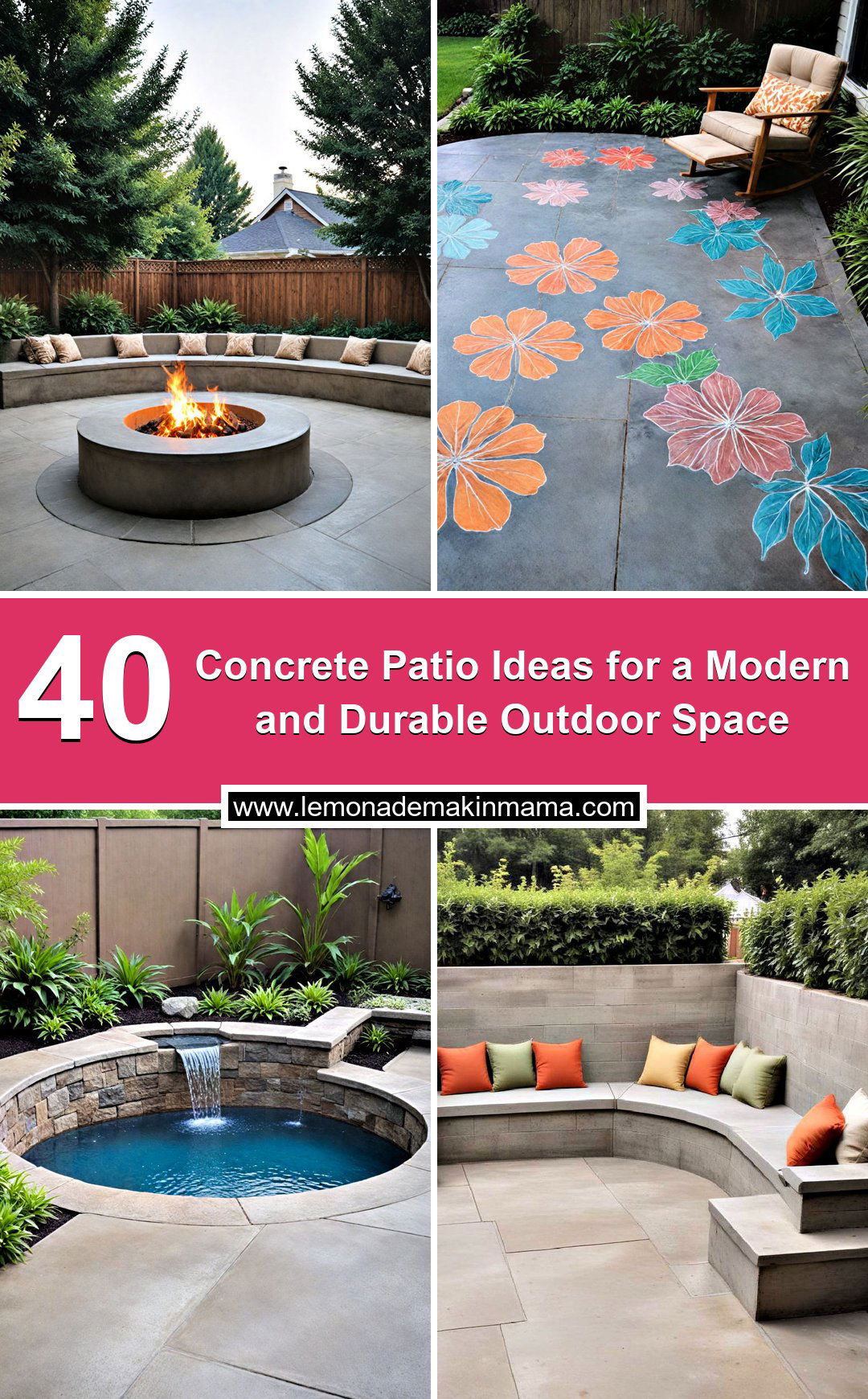 Concrete Patio Ideas for a Modern and Durable Outdoor Space