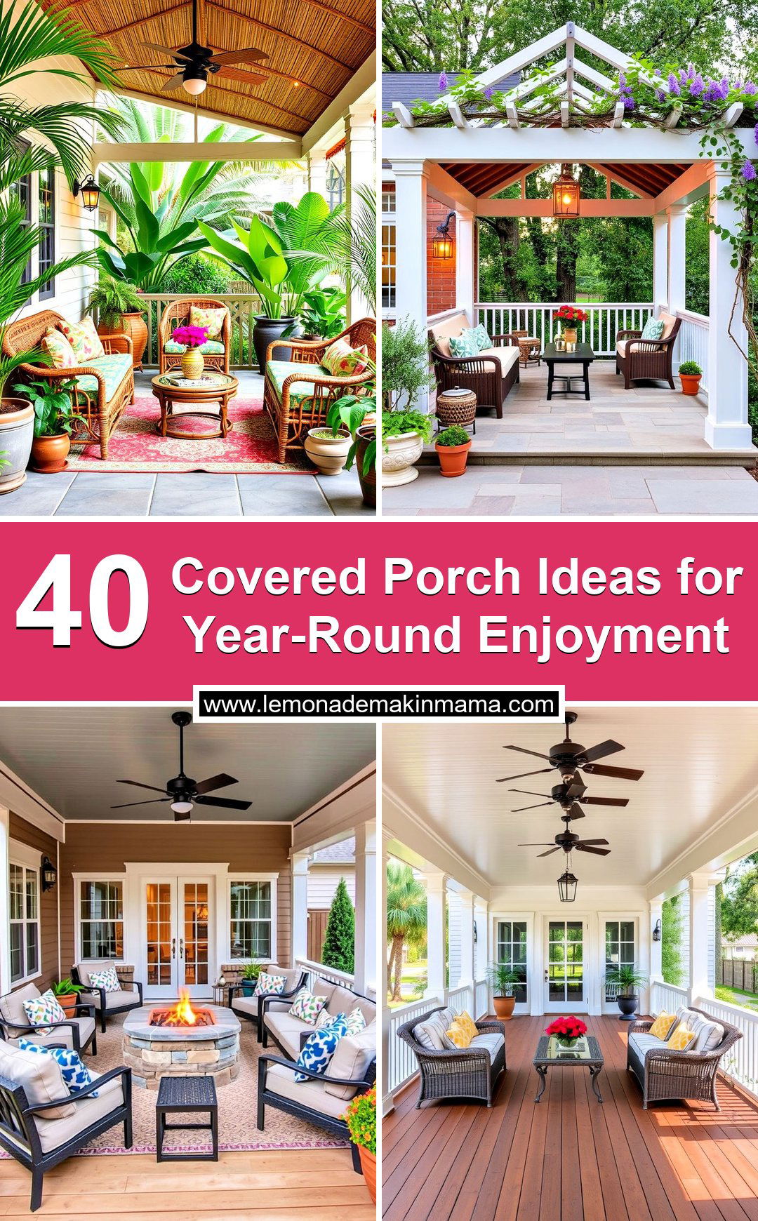 Covered Porch Ideas for Year-Round Enjoyment