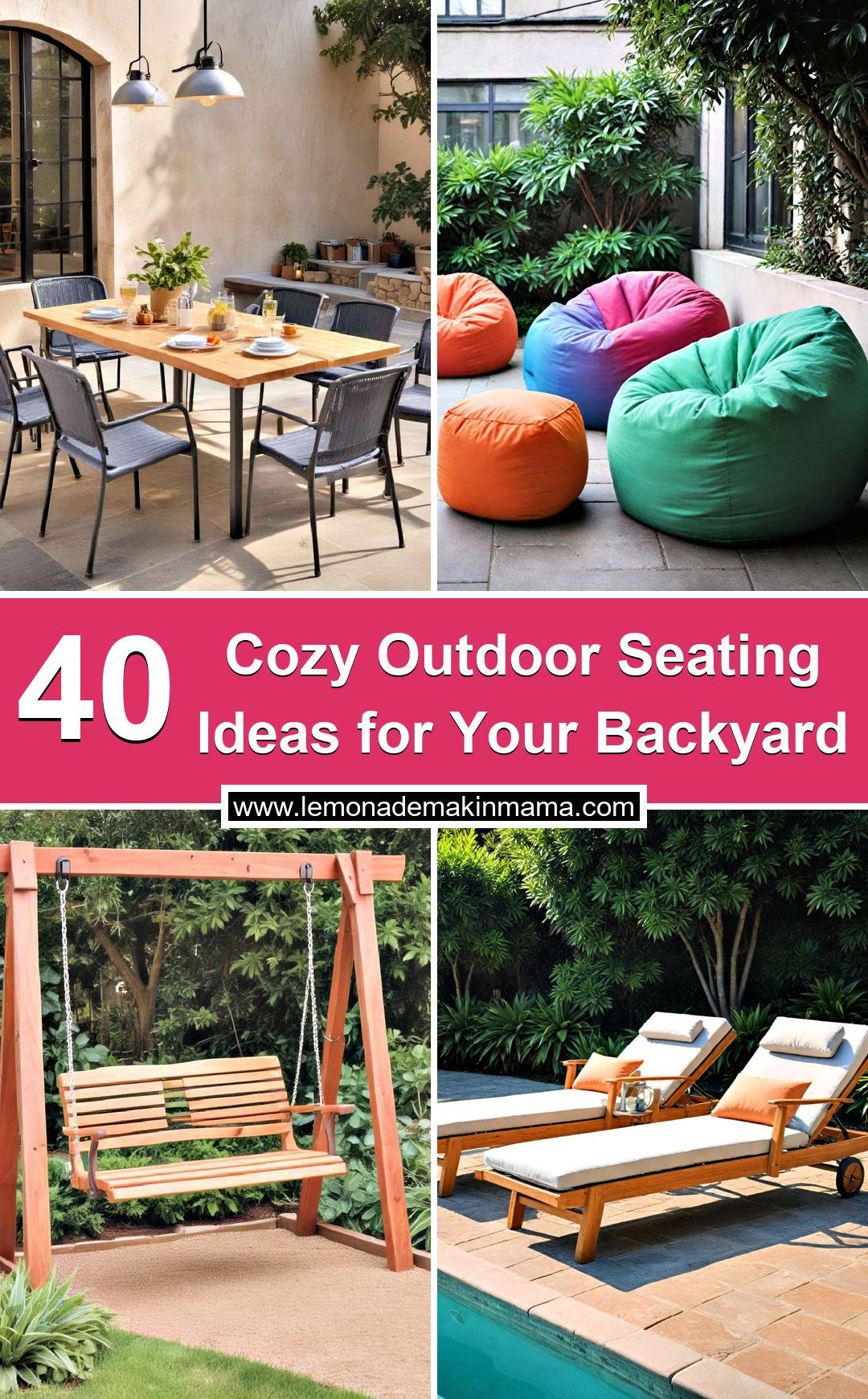 Cozy Outdoor Seating Ideas for Your Backyard