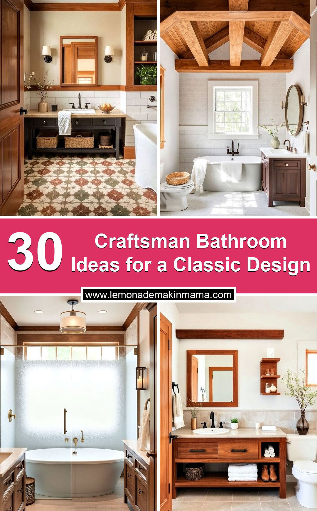 Craftsman Bathroom Ideas for a Classic Design