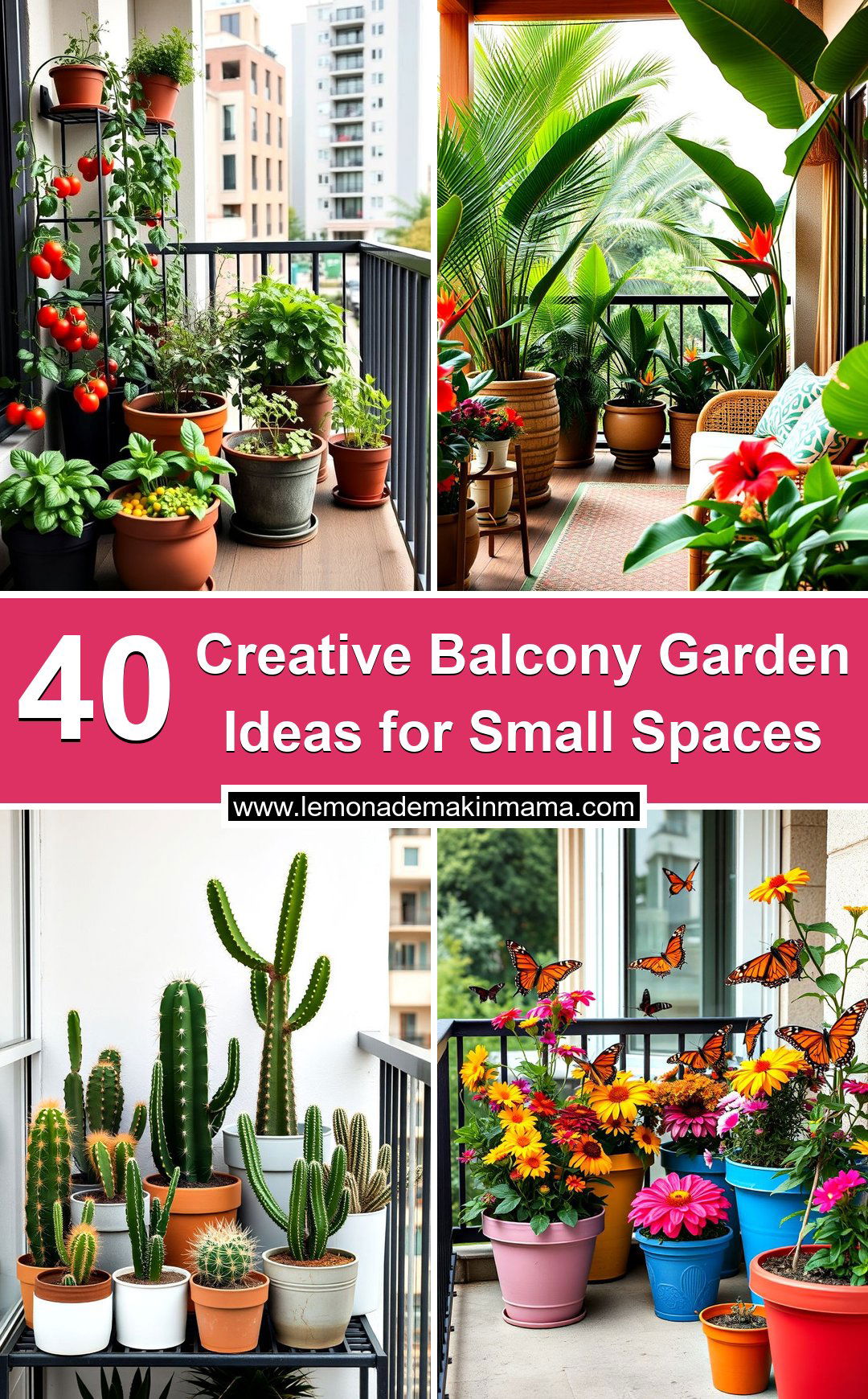 Creative Balcony Garden Ideas for Small Spaces